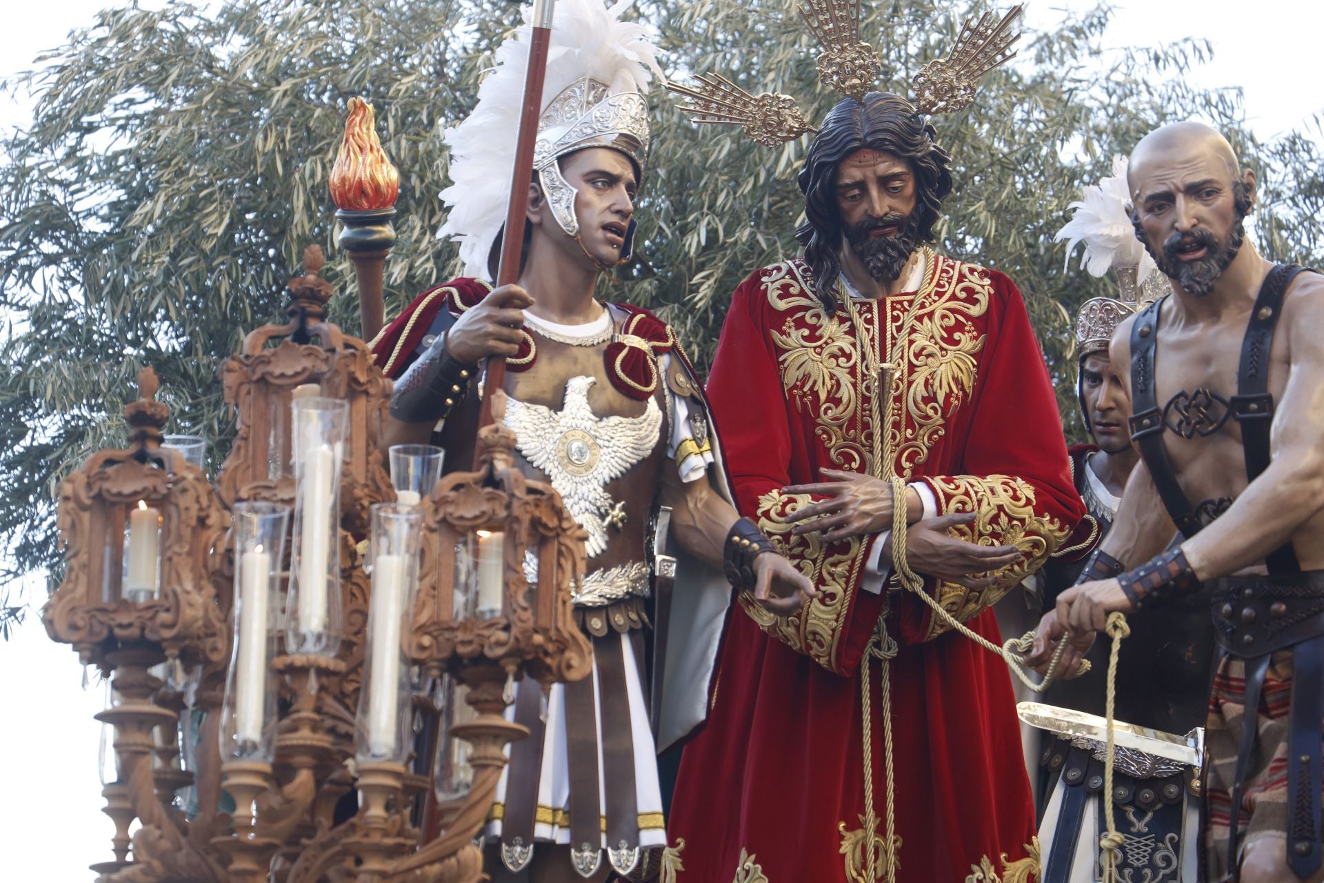 Las imágenes de la hermandad del Prendimiento de Córdoba el Martes Santo