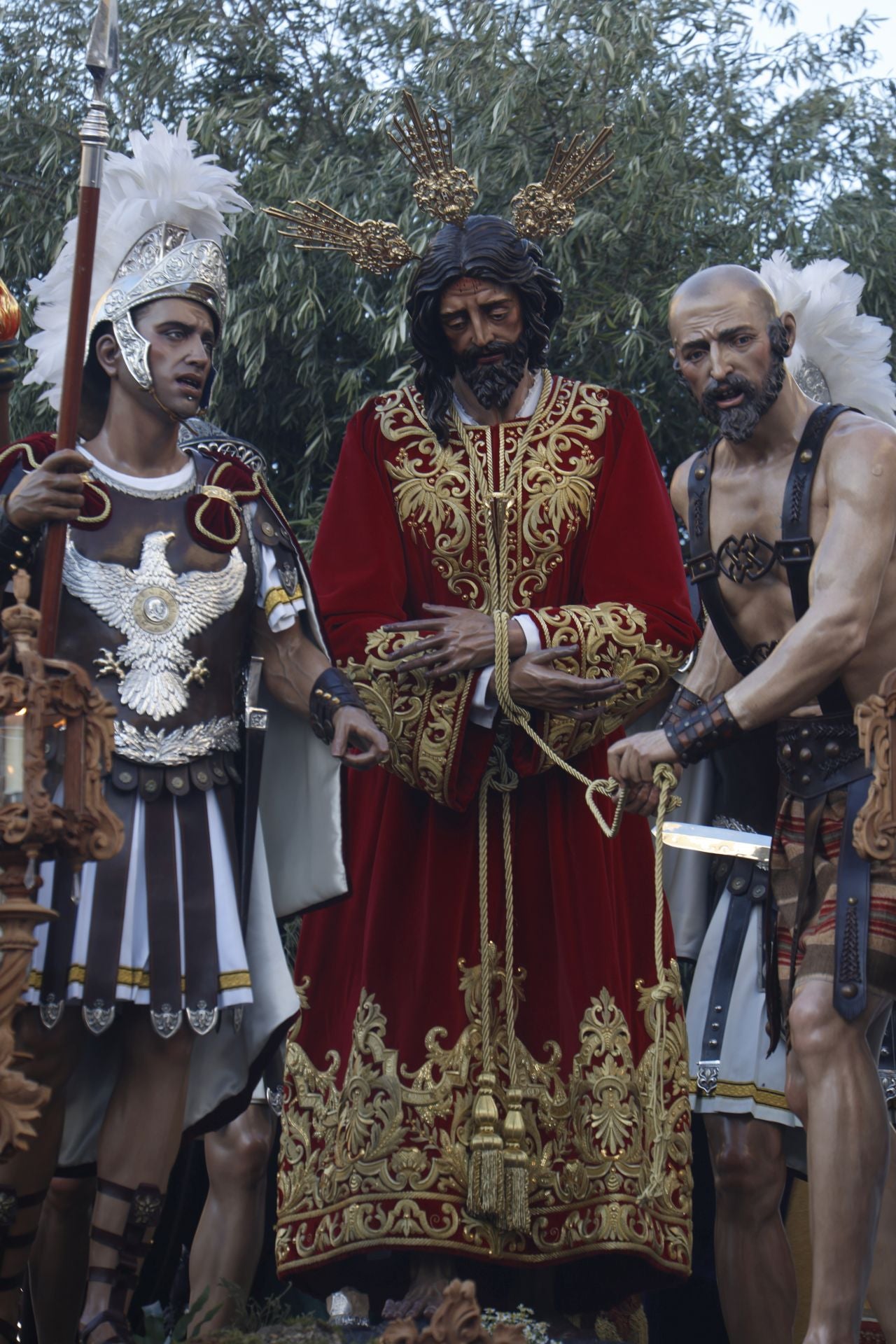 Las imágenes de la hermandad del Prendimiento de Córdoba el Martes Santo