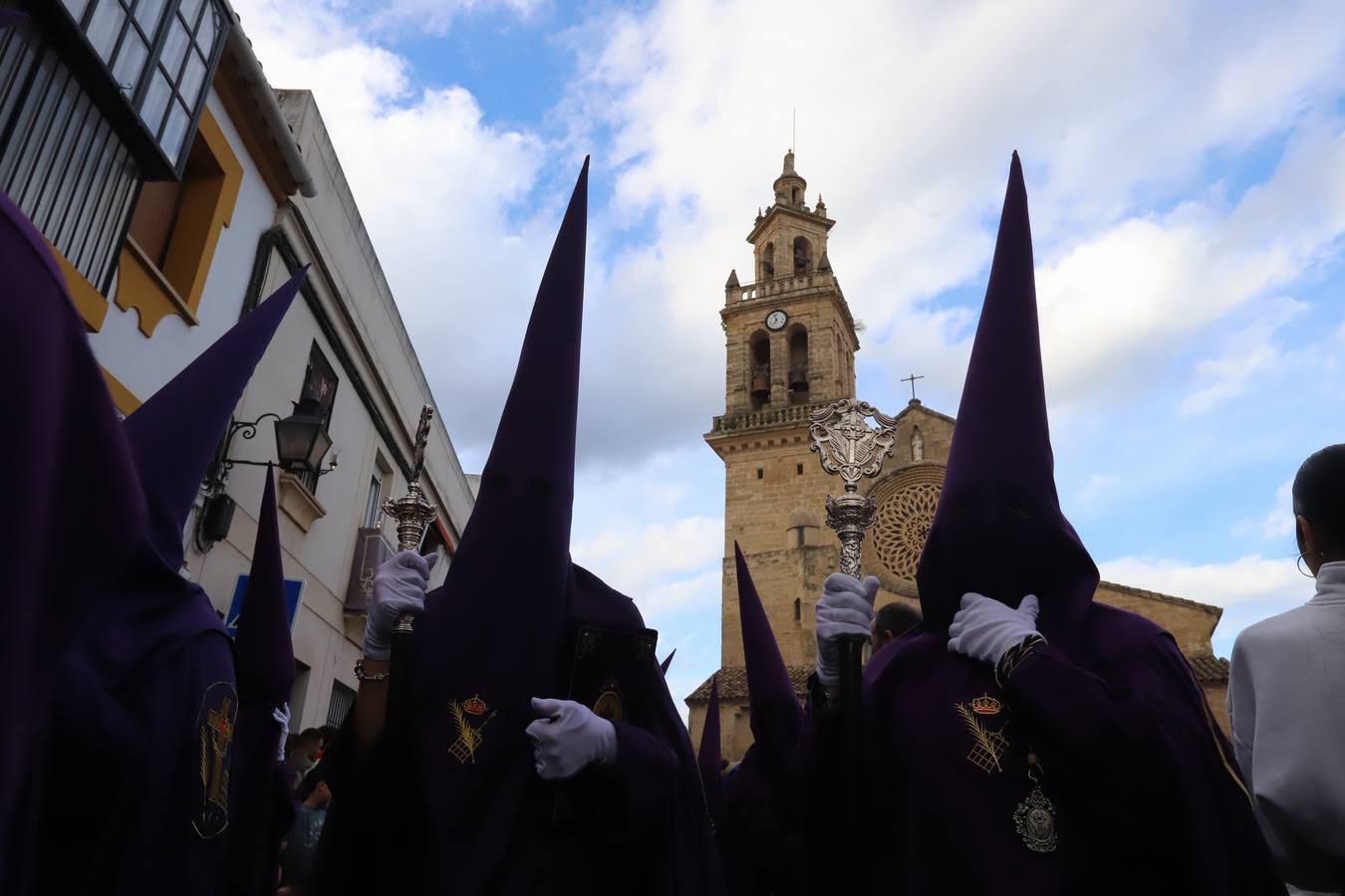 La hermandad del Calvario en el Miércoles Santo de Córdoba, en imágenes