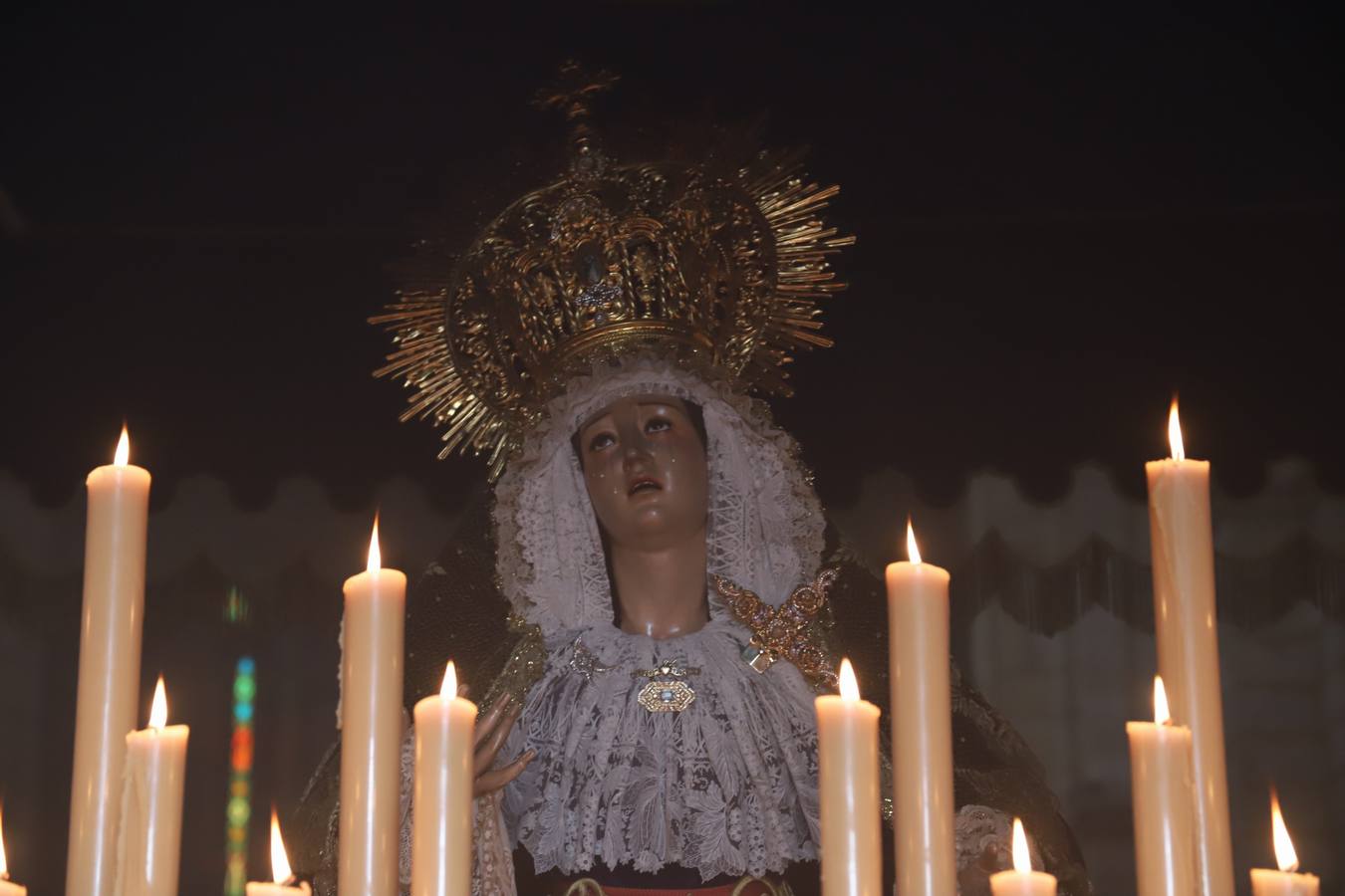 La hermandad del Calvario en el Miércoles Santo de Córdoba, en imágenes