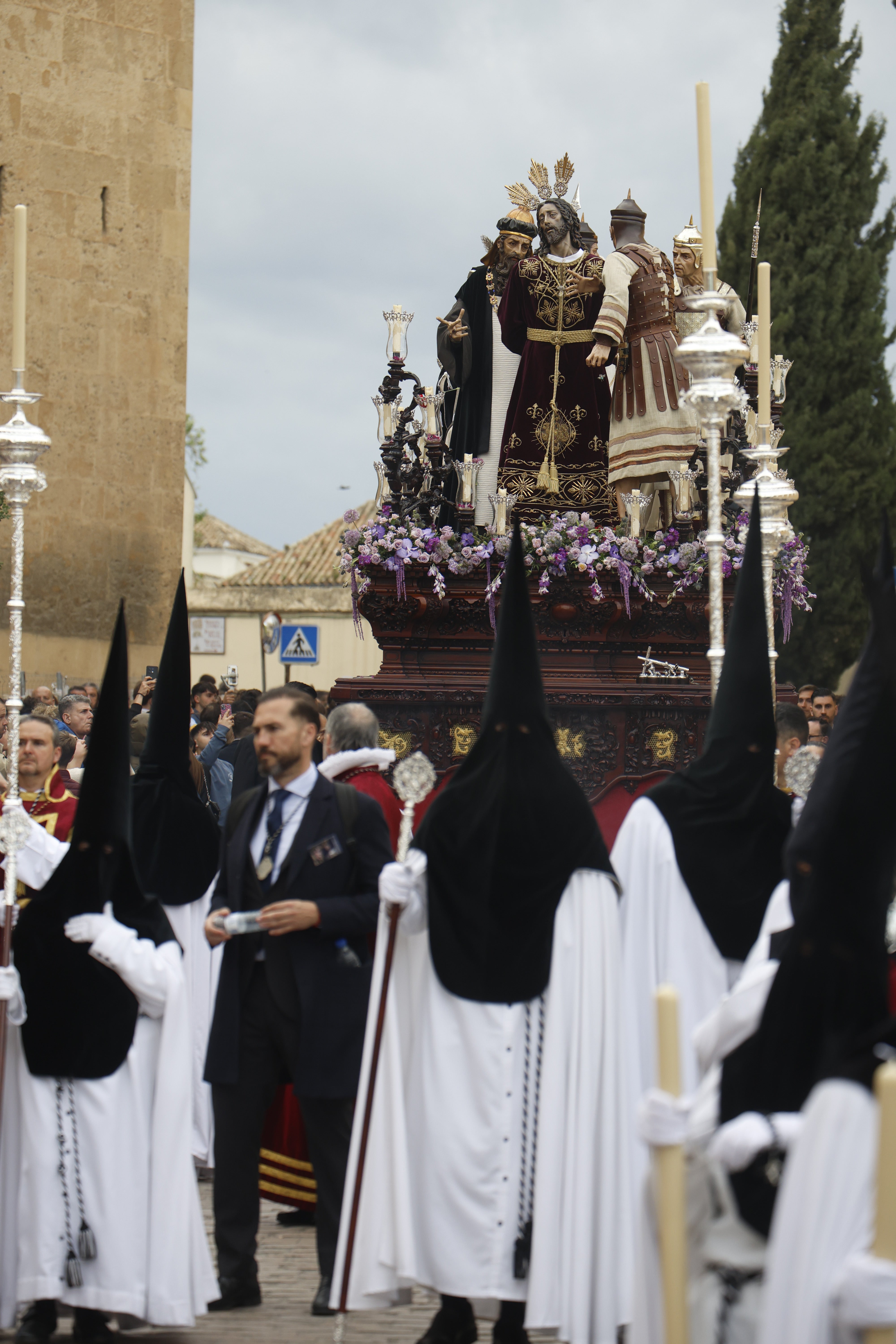 Las imágenes de la hermandad del Perdón en el Miércoles Santo de Córdoba