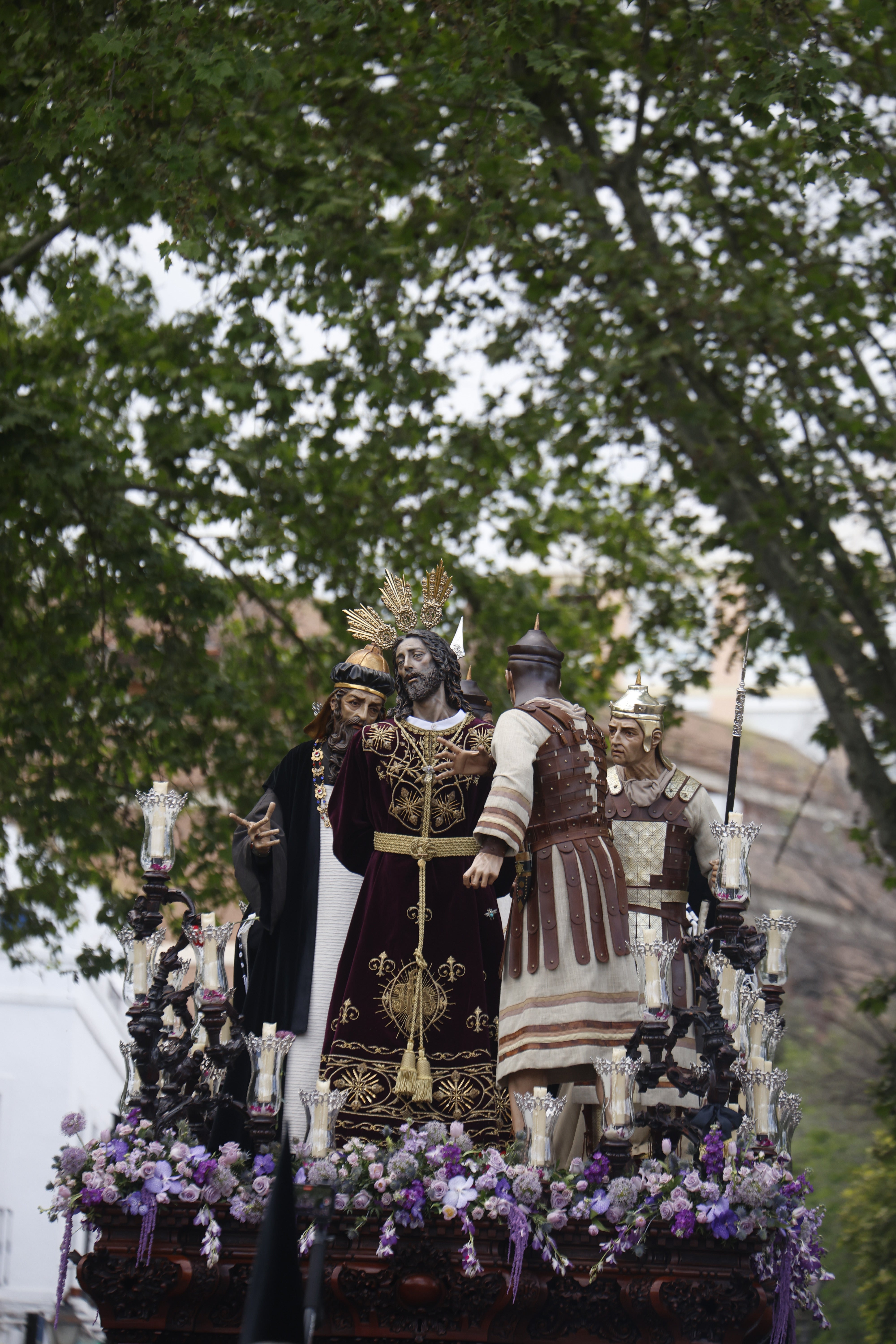 Las imágenes de la hermandad del Perdón en el Miércoles Santo de Córdoba