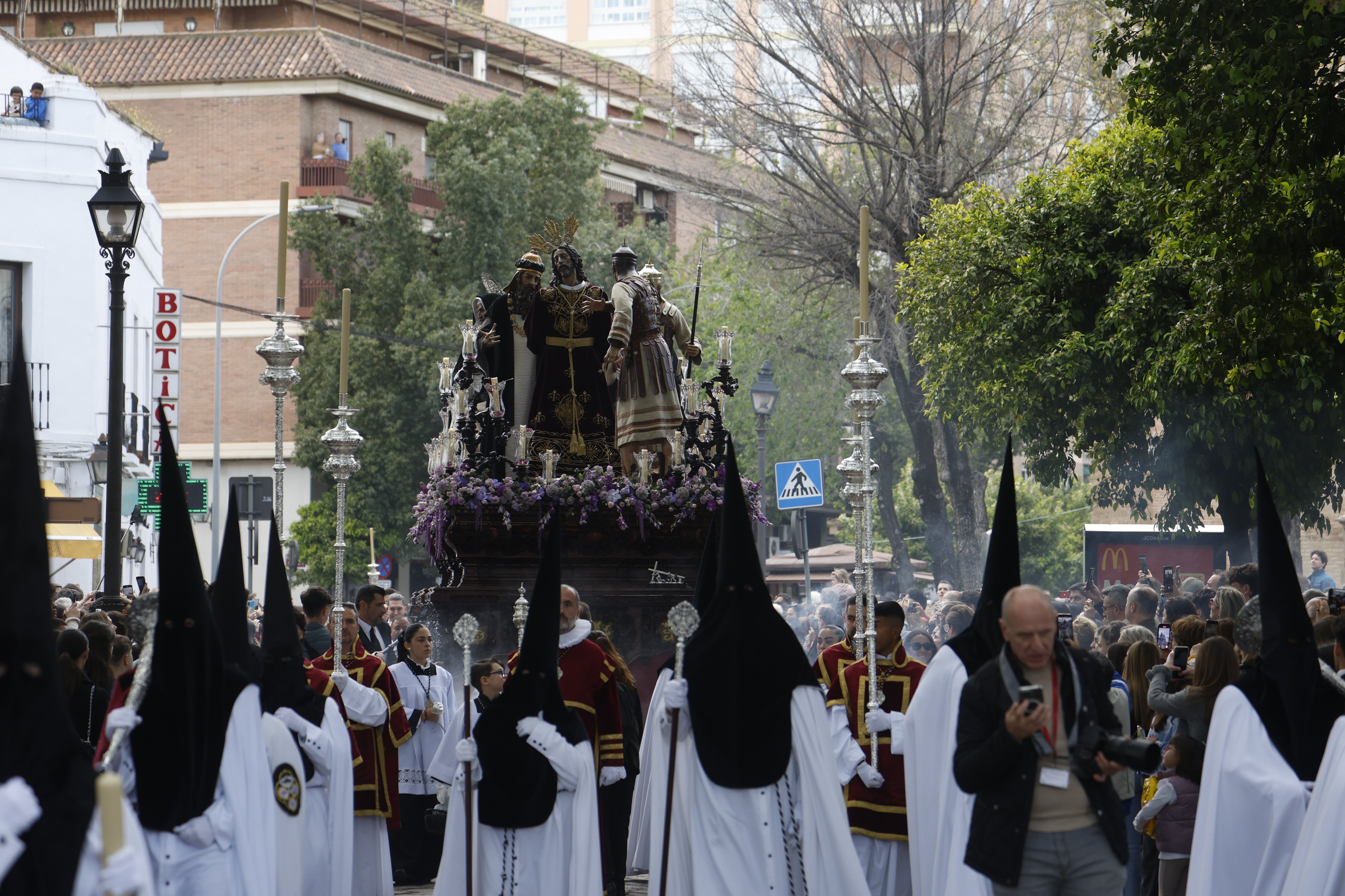 Las imágenes de la hermandad del Perdón en el Miércoles Santo de Córdoba