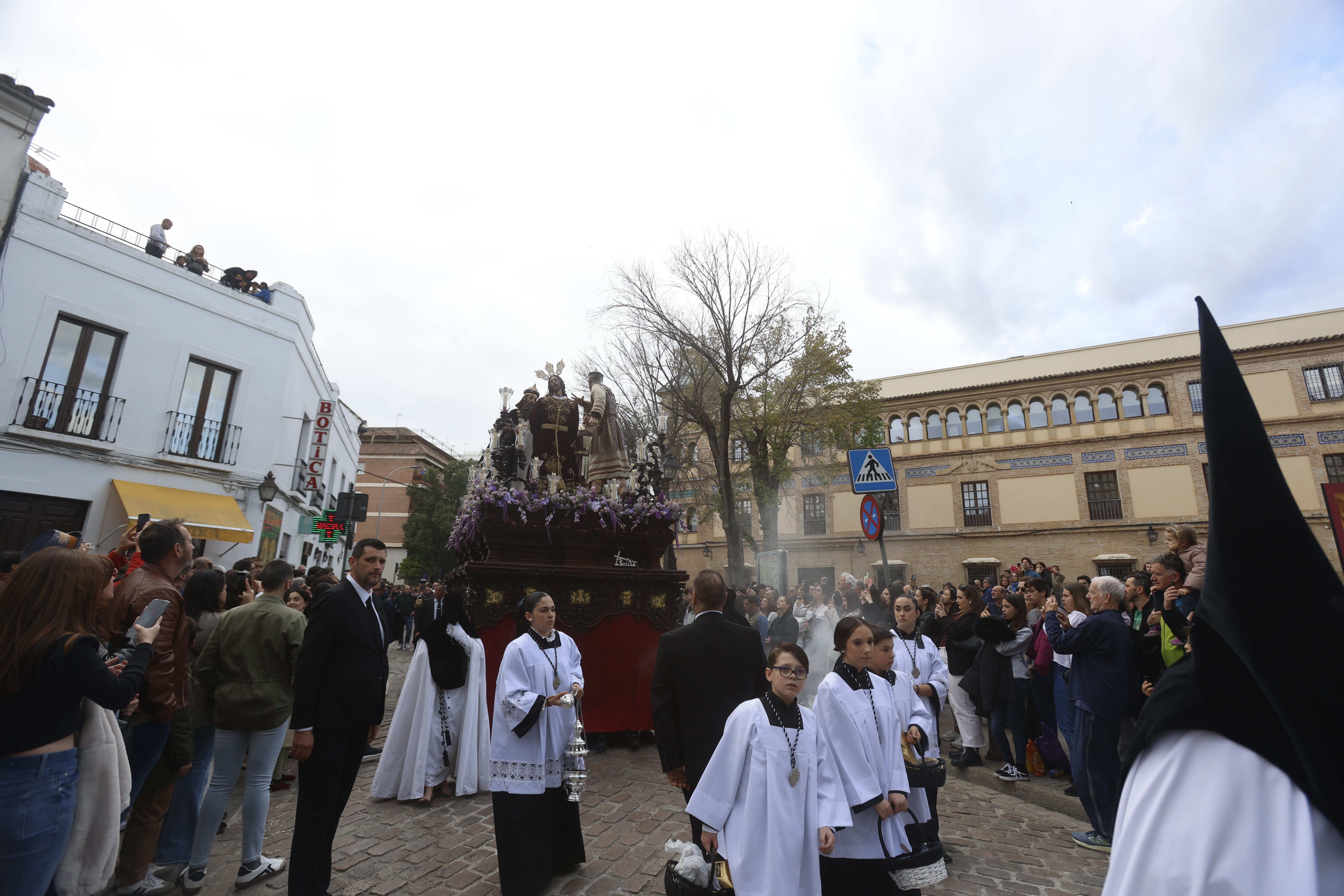 Las imágenes de la hermandad del Perdón en el Miércoles Santo de Córdoba