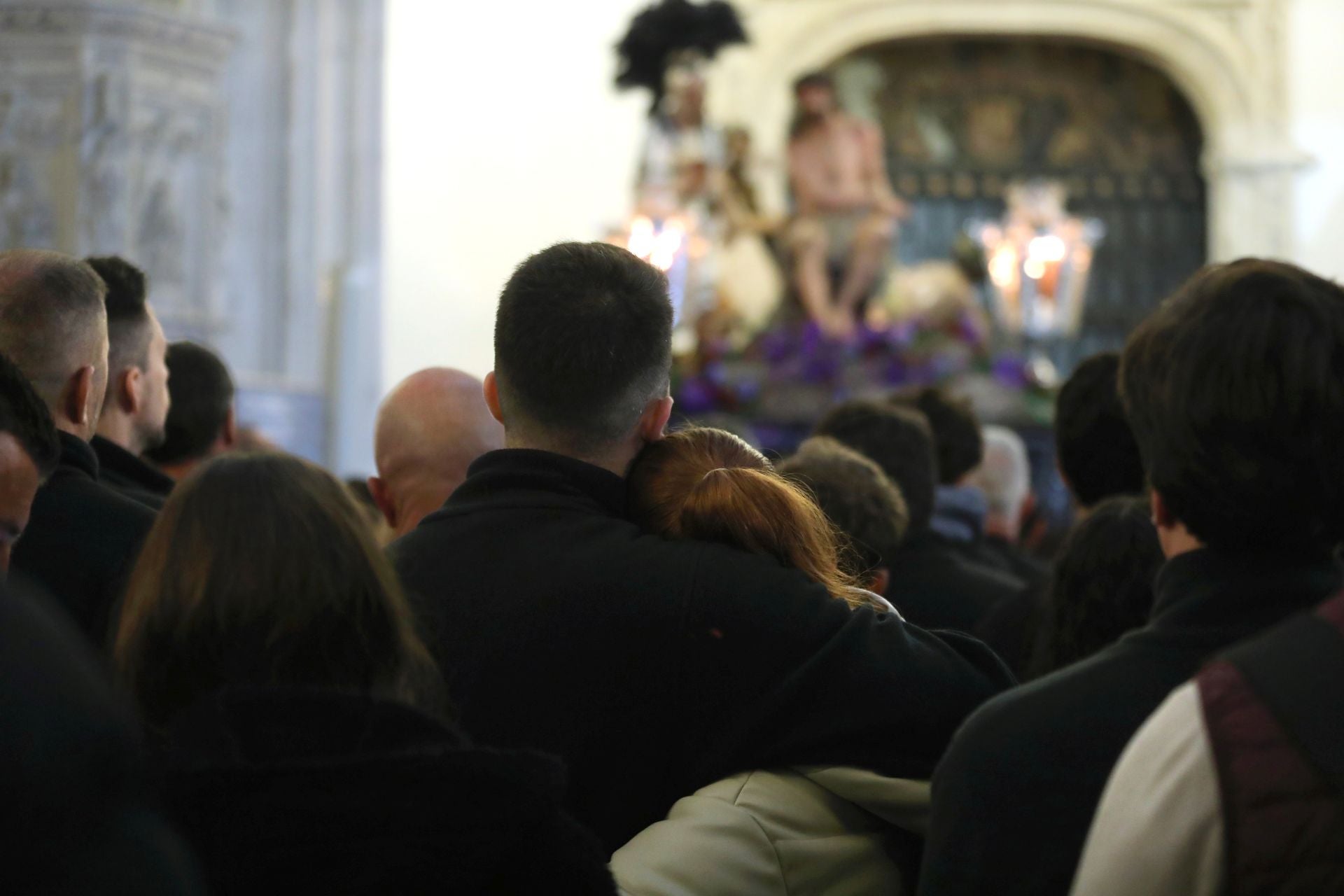El Cristo de la Humildad, sin procesión, en imágenes