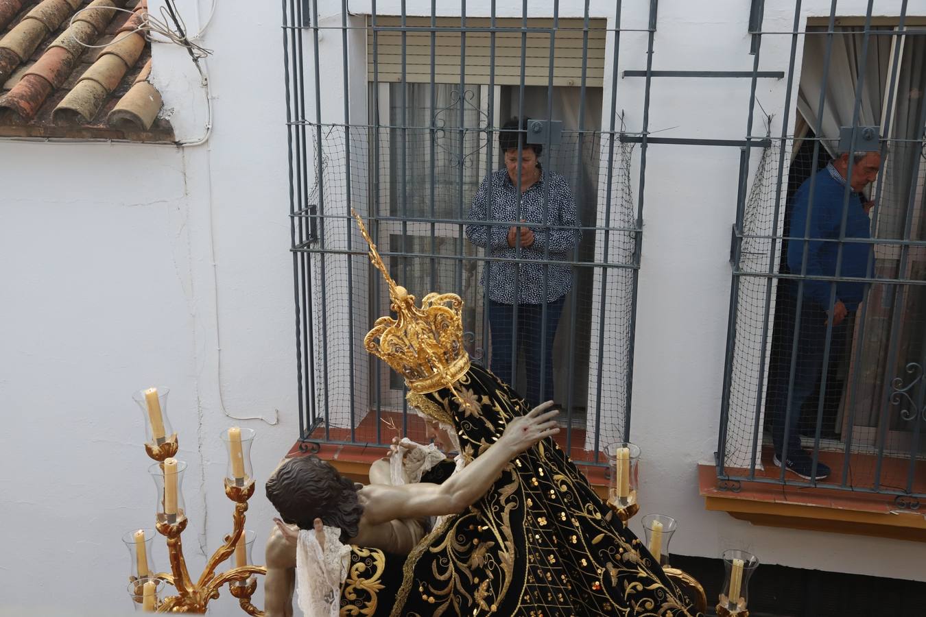 Las imágenes de la procesión de Las Angustias del Jueves Santo de Córdoba