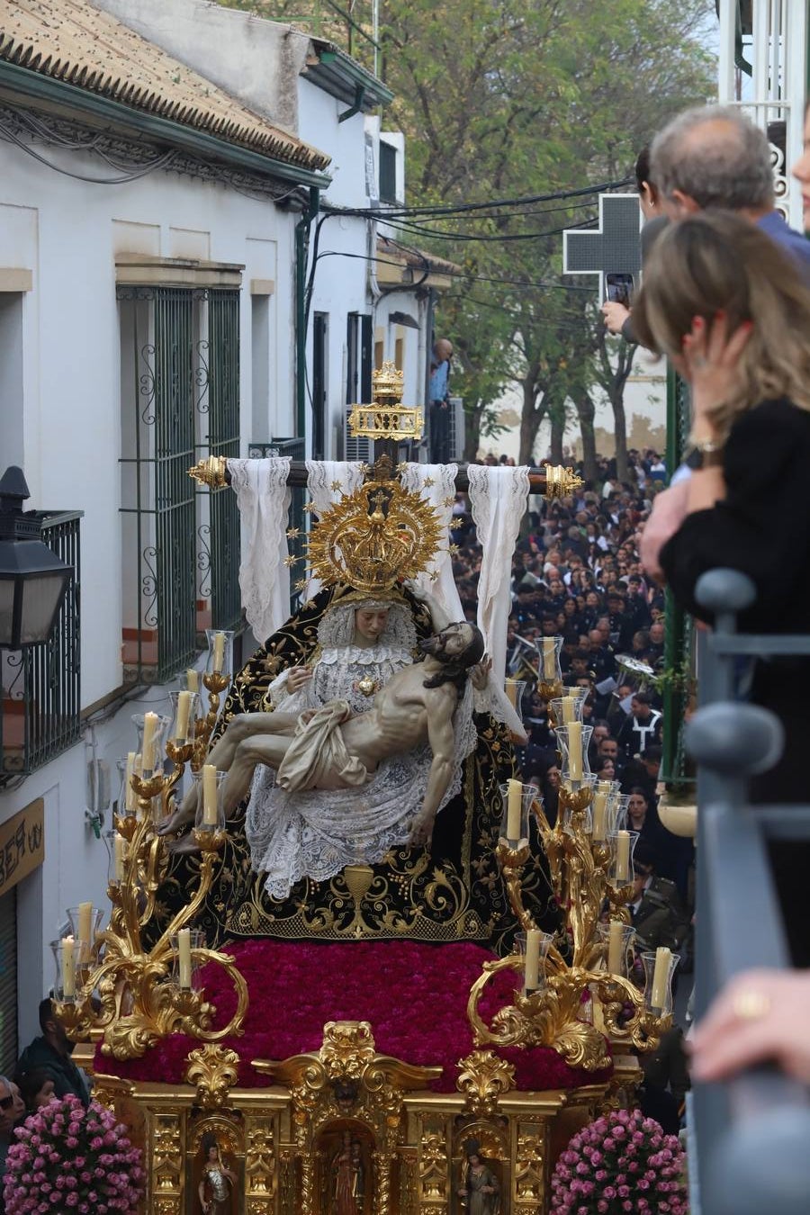 Las imágenes de la procesión de Las Angustias del Jueves Santo de Córdoba
