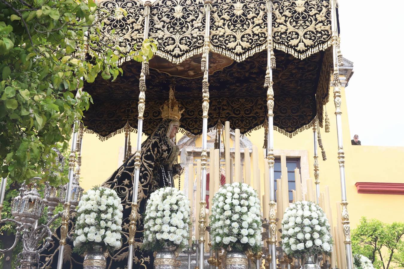 Las imágenes de la hermandad del Caído en el Jueves Santo de Córdoba