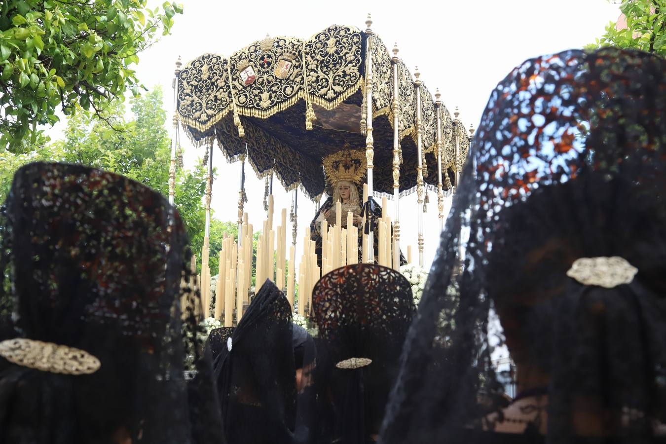 Las imágenes de la hermandad del Caído en el Jueves Santo de Córdoba