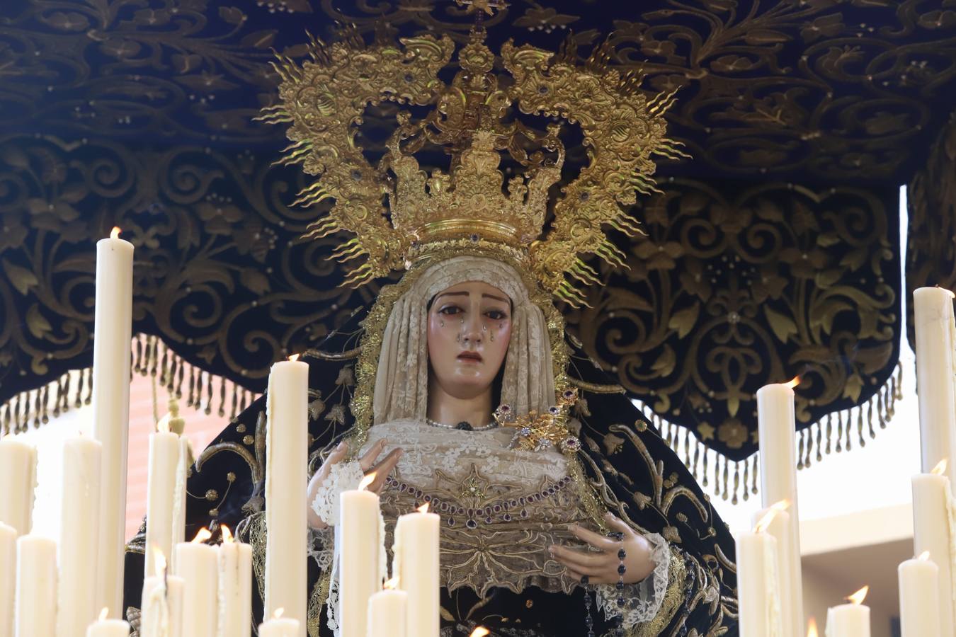 Las imágenes de la hermandad del Caído en el Jueves Santo de Córdoba