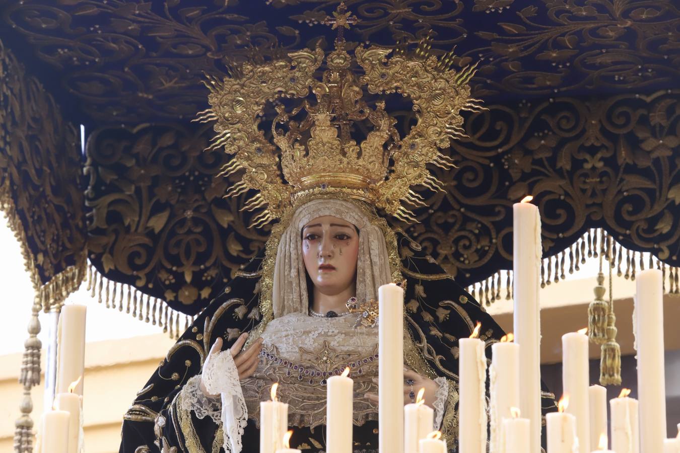 Las imágenes de la hermandad del Caído en el Jueves Santo de Córdoba