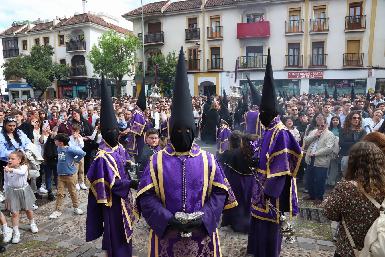 Las imágenes de la hermandad del Caído en el Jueves Santo de Córdoba
