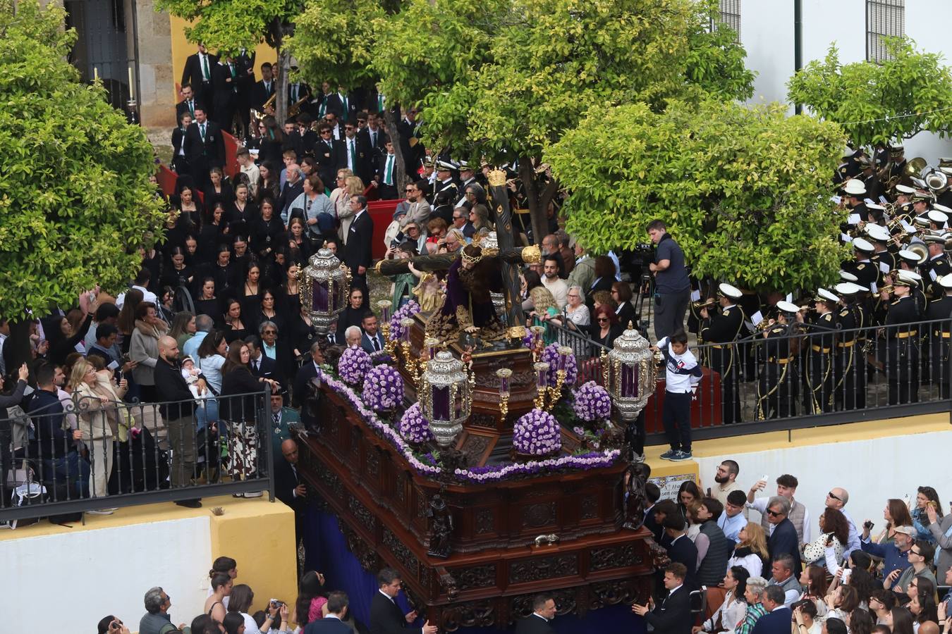 Las imágenes de la hermandad del Caído en el Jueves Santo de Córdoba
