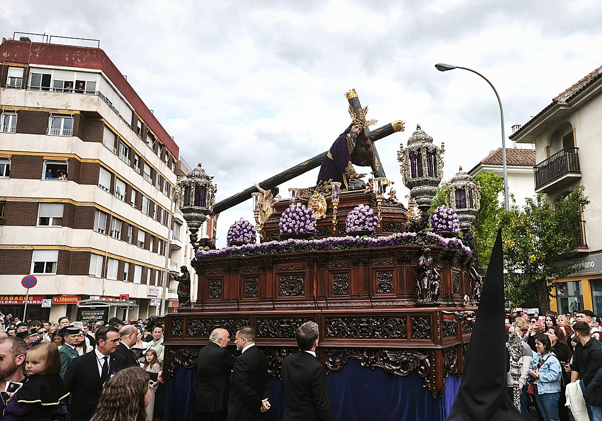 El Caído, en la avenida de Las Ollerías