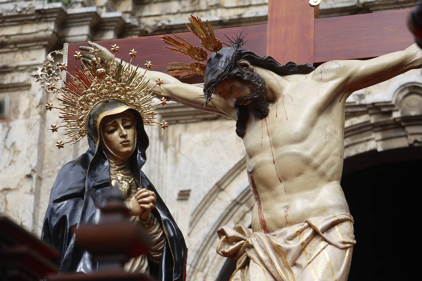 Las imágenes de la hermandad de la Caridad en el Jueves Santo de Córdoba