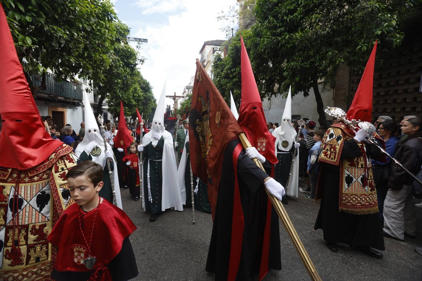 Las imágenes de la hermandad de la Caridad en el Jueves Santo de Córdoba