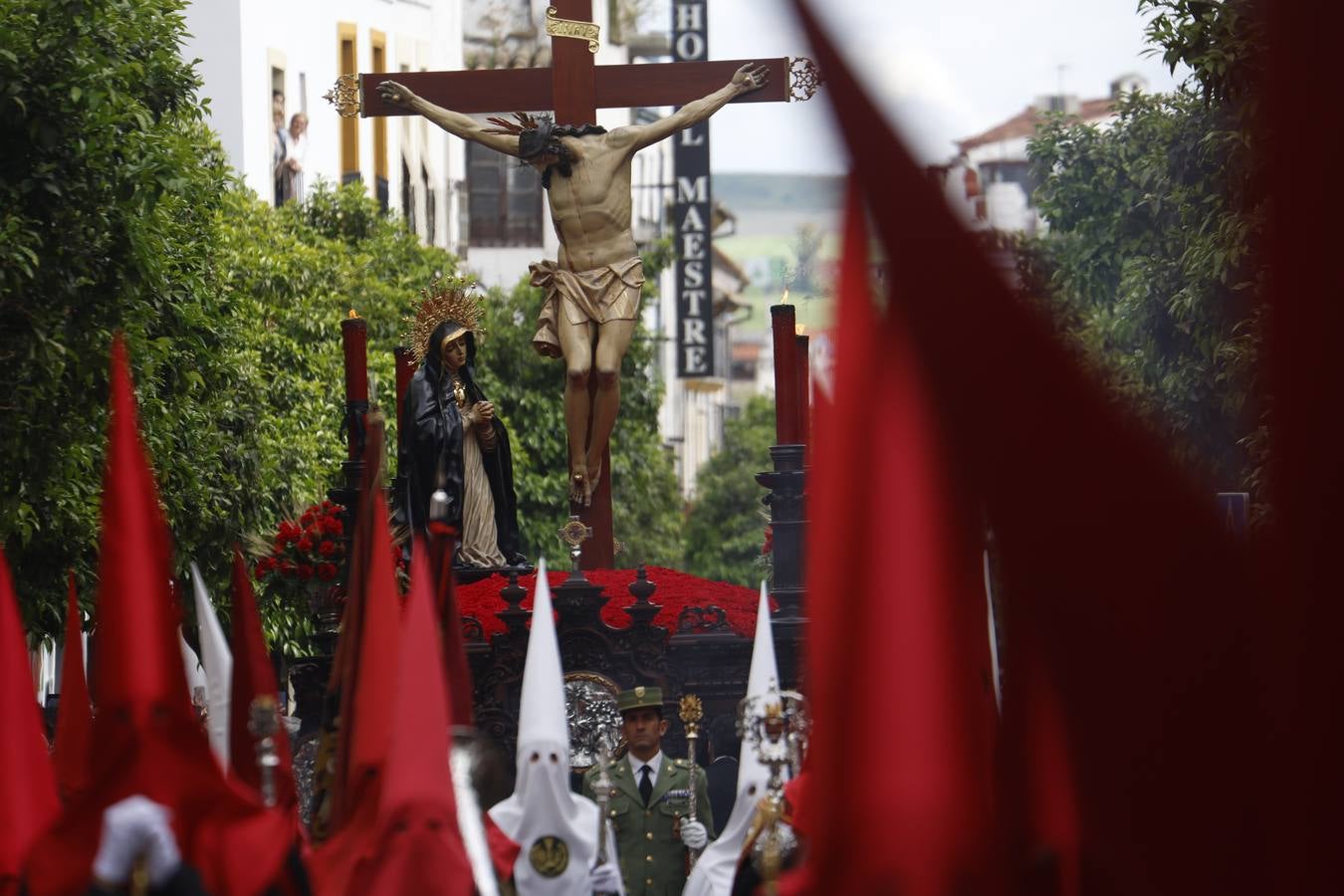 Las imágenes de la hermandad de la Caridad en el Jueves Santo de Córdoba