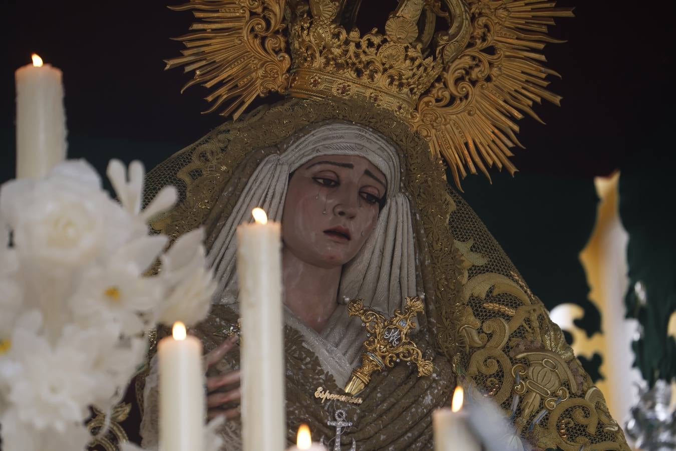 Las imágenes de la hermandad de la Sagrada Cena en el Jueves Santo de Córdoba