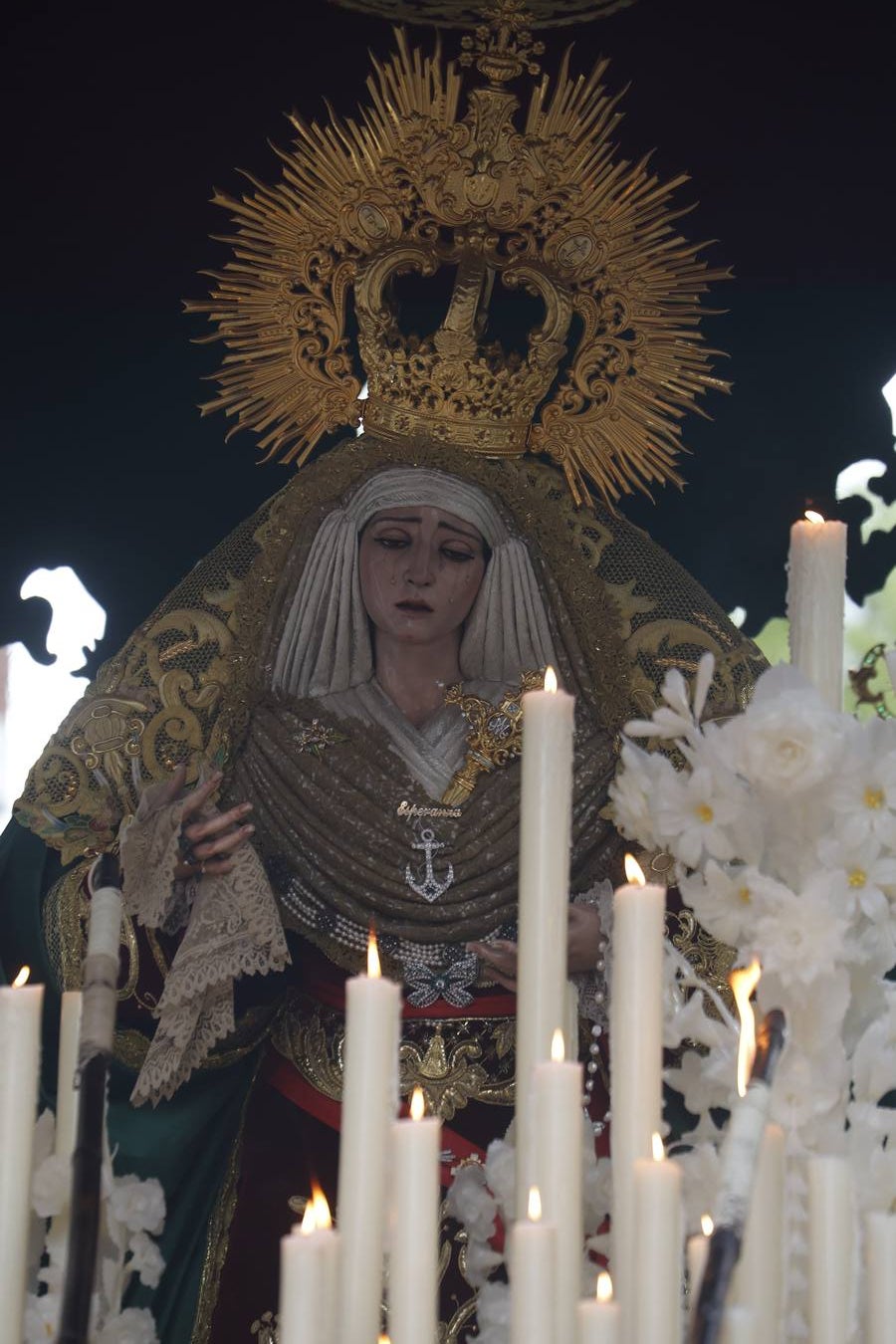 Las imágenes de la hermandad de la Sagrada Cena en el Jueves Santo de Córdoba