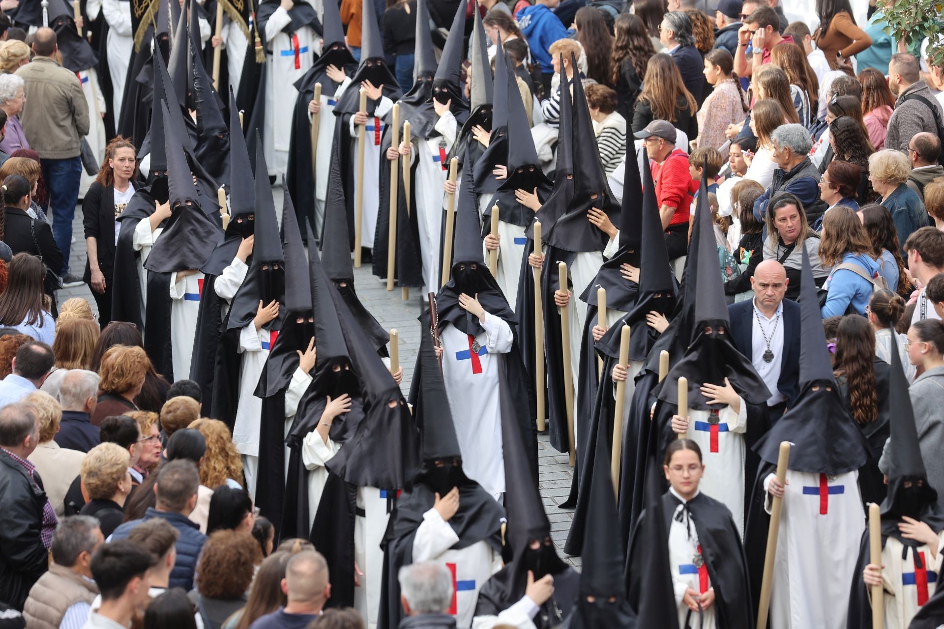 Las imágenes de la hermandad del Cristo de Gracia en el Jueves Santo de Córdoba