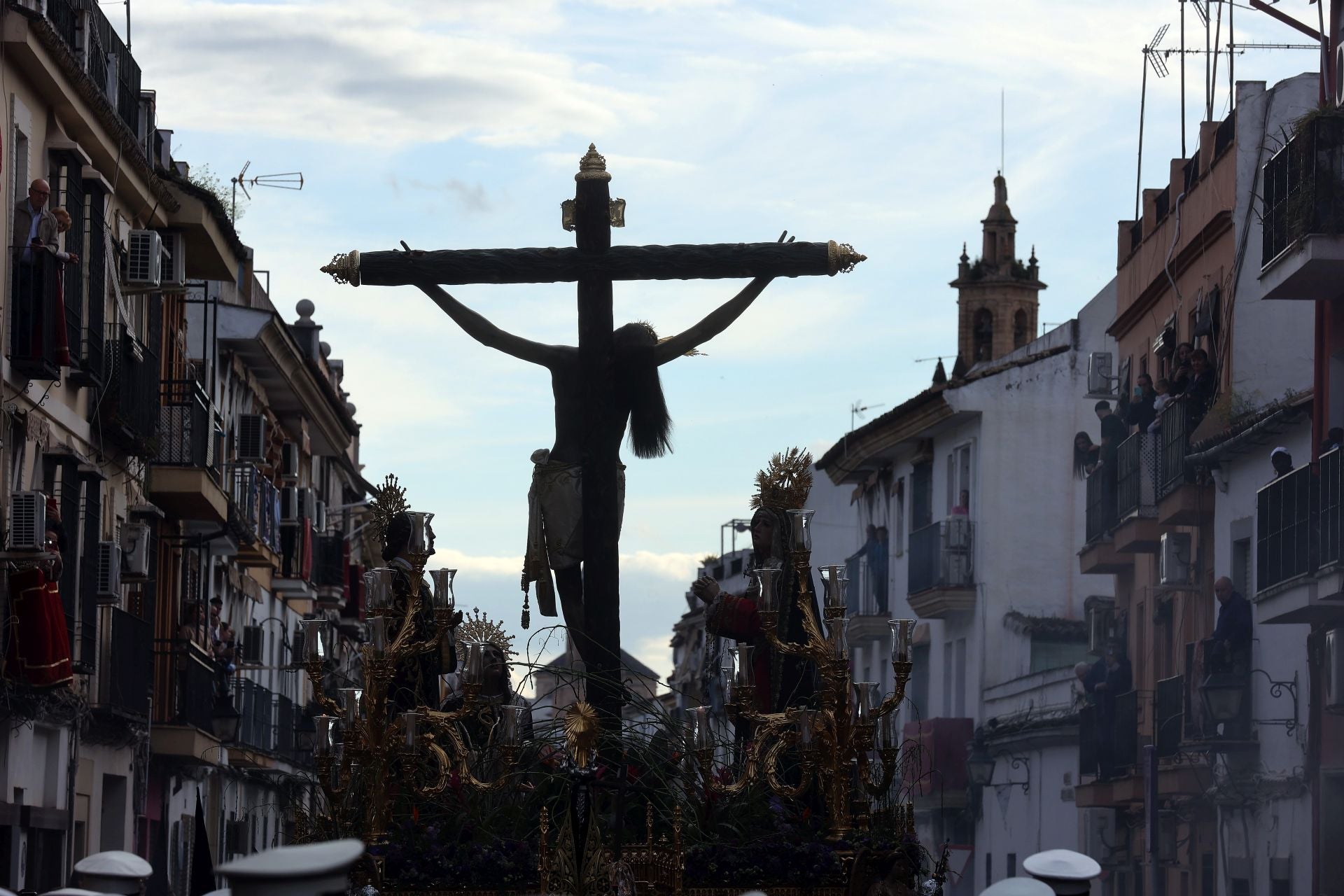Las imágenes de la hermandad del Cristo de Gracia en el Jueves Santo de Córdoba