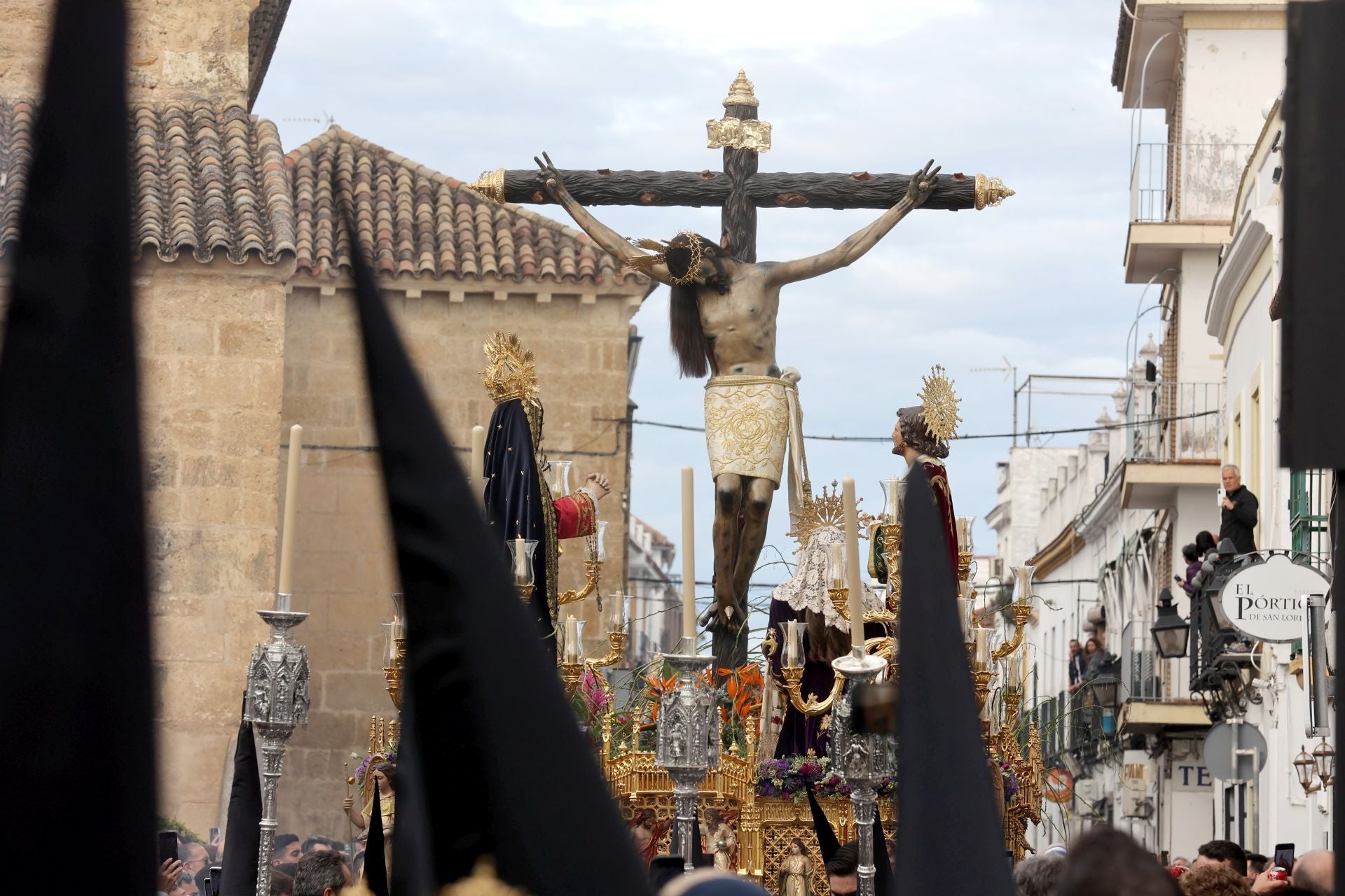 Las imágenes de la hermandad del Cristo de Gracia en el Jueves Santo de Córdoba