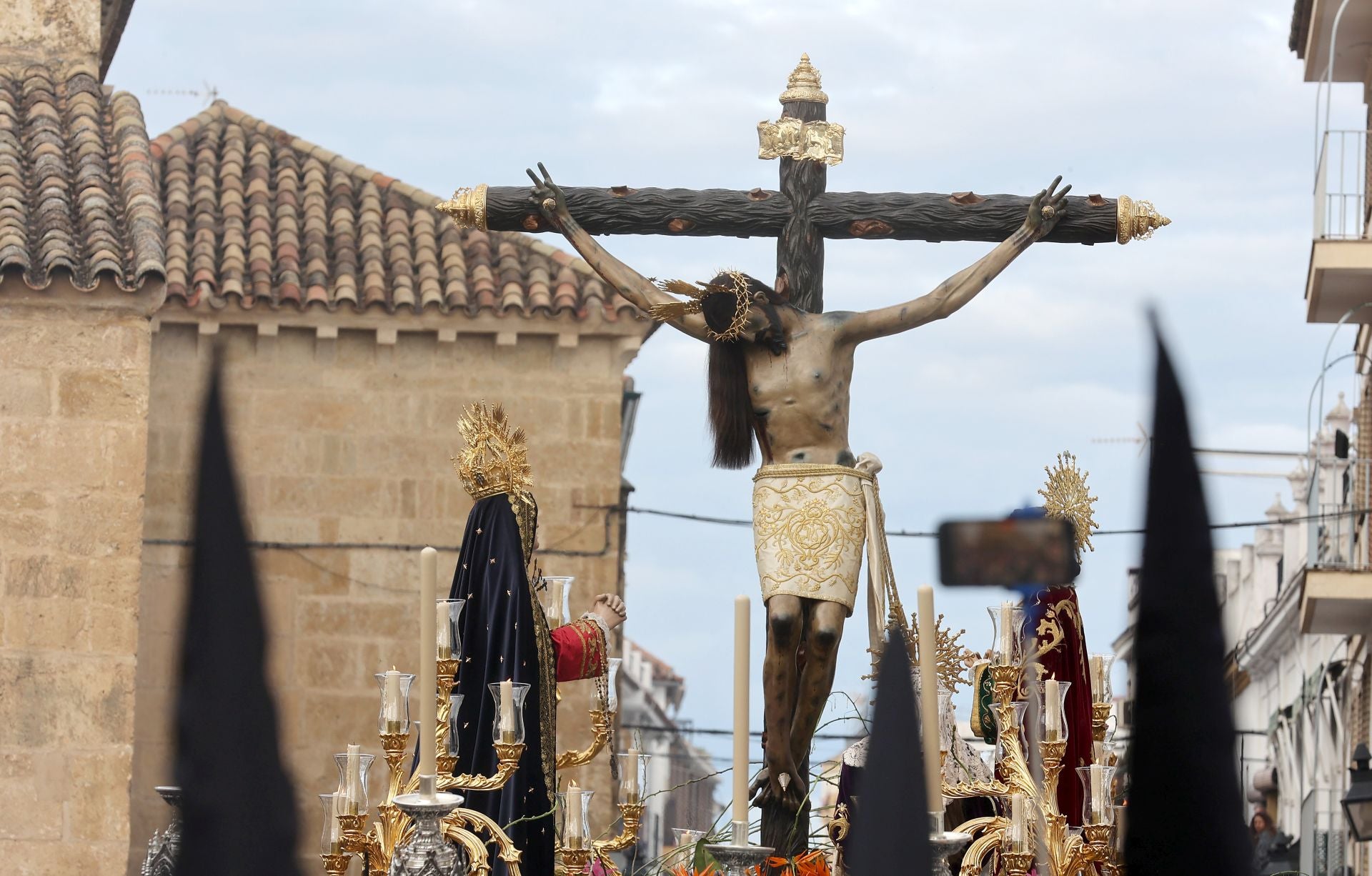 Las imágenes de la hermandad del Cristo de Gracia en el Jueves Santo de Córdoba