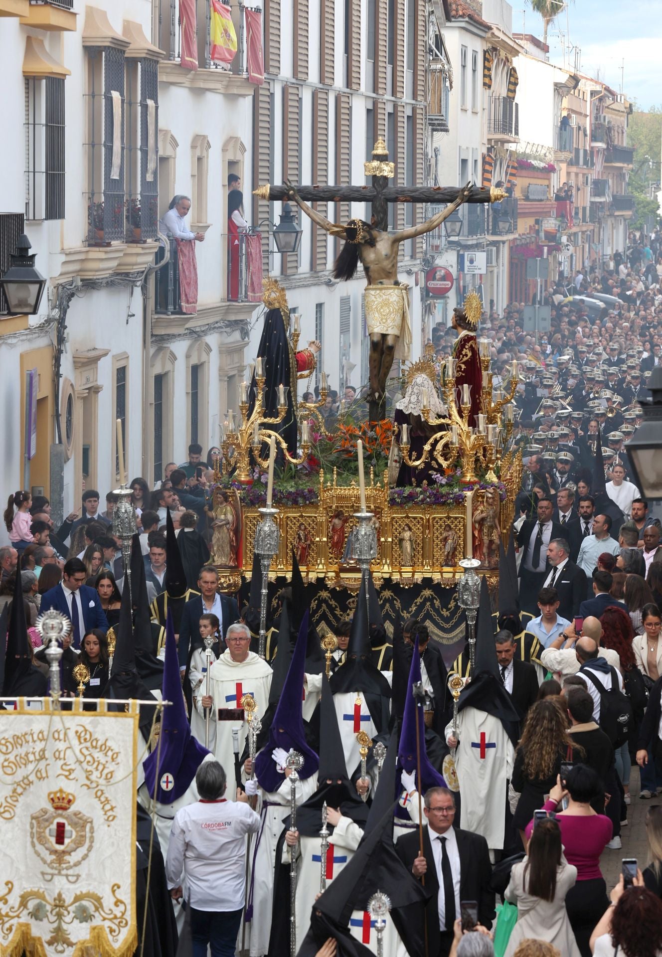 Las imágenes de la hermandad del Cristo de Gracia en el Jueves Santo de Córdoba