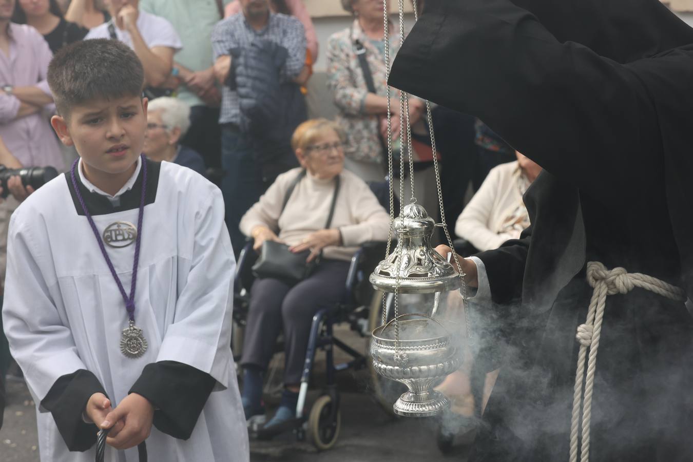 Las imágenes de la hermandad del Nazareno en el Jueves Santo de Córdoba