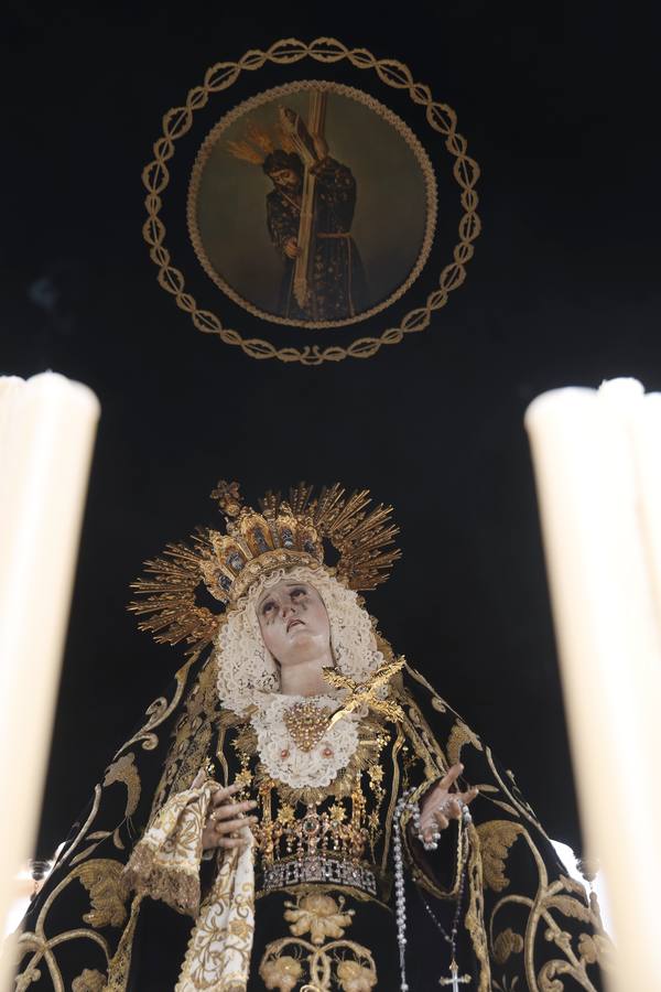 Las imágenes de la hermandad del Nazareno en el Jueves Santo de Córdoba