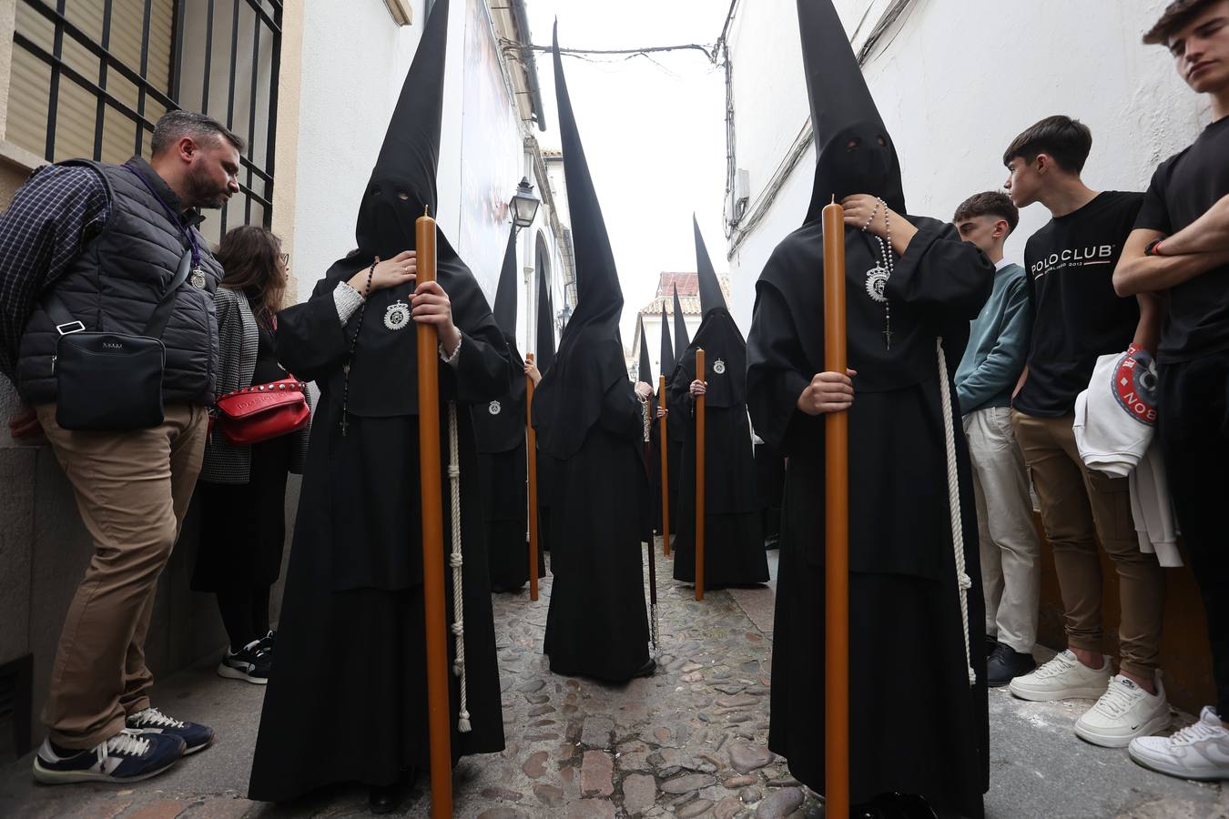 Las imágenes de la hermandad del Nazareno en el Jueves Santo de Córdoba