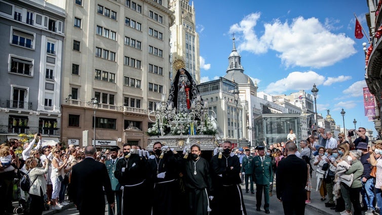 El Encuentro, la procesión que da el adiós a la Semana Santa de la capital