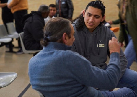 Imagen secundaria 1 - A la fiesta de la lectura acudieron unas 90 personas. 60 de los participantes eran internos de 12 módulos