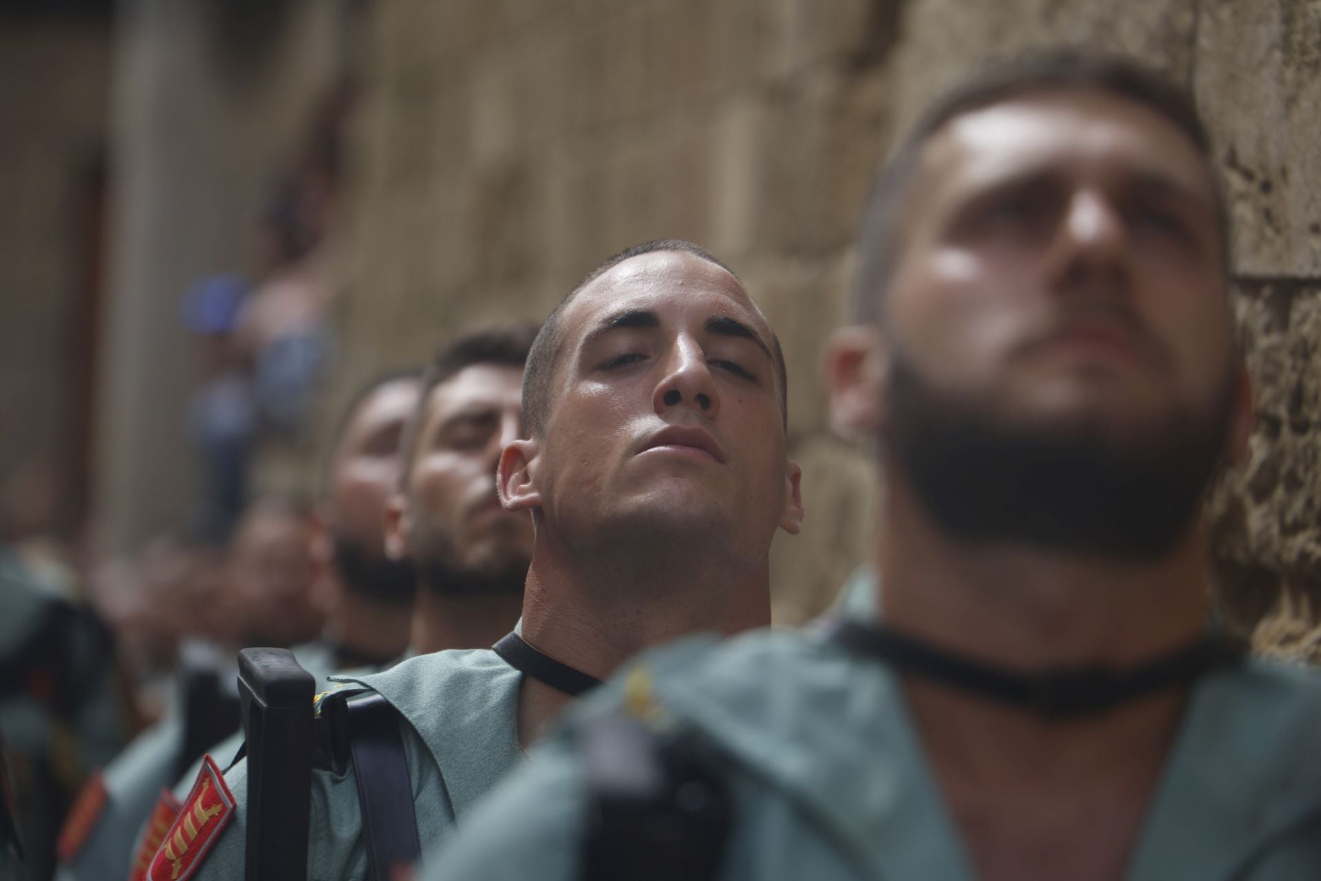 Las imágenes del vía crucis del Señor de la Caridad en Córdoba