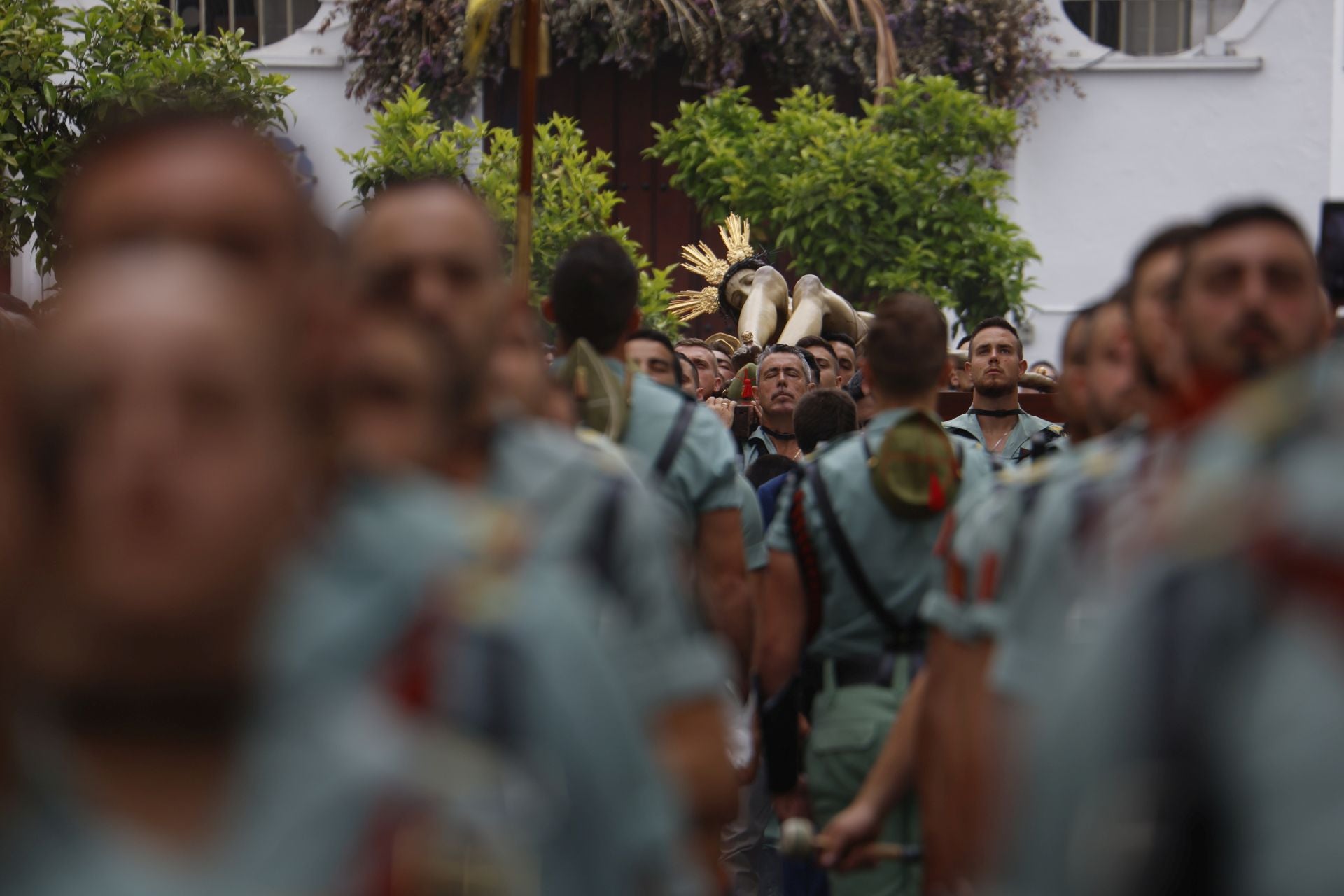 Las imágenes del vía crucis del Señor de la Caridad en Córdoba
