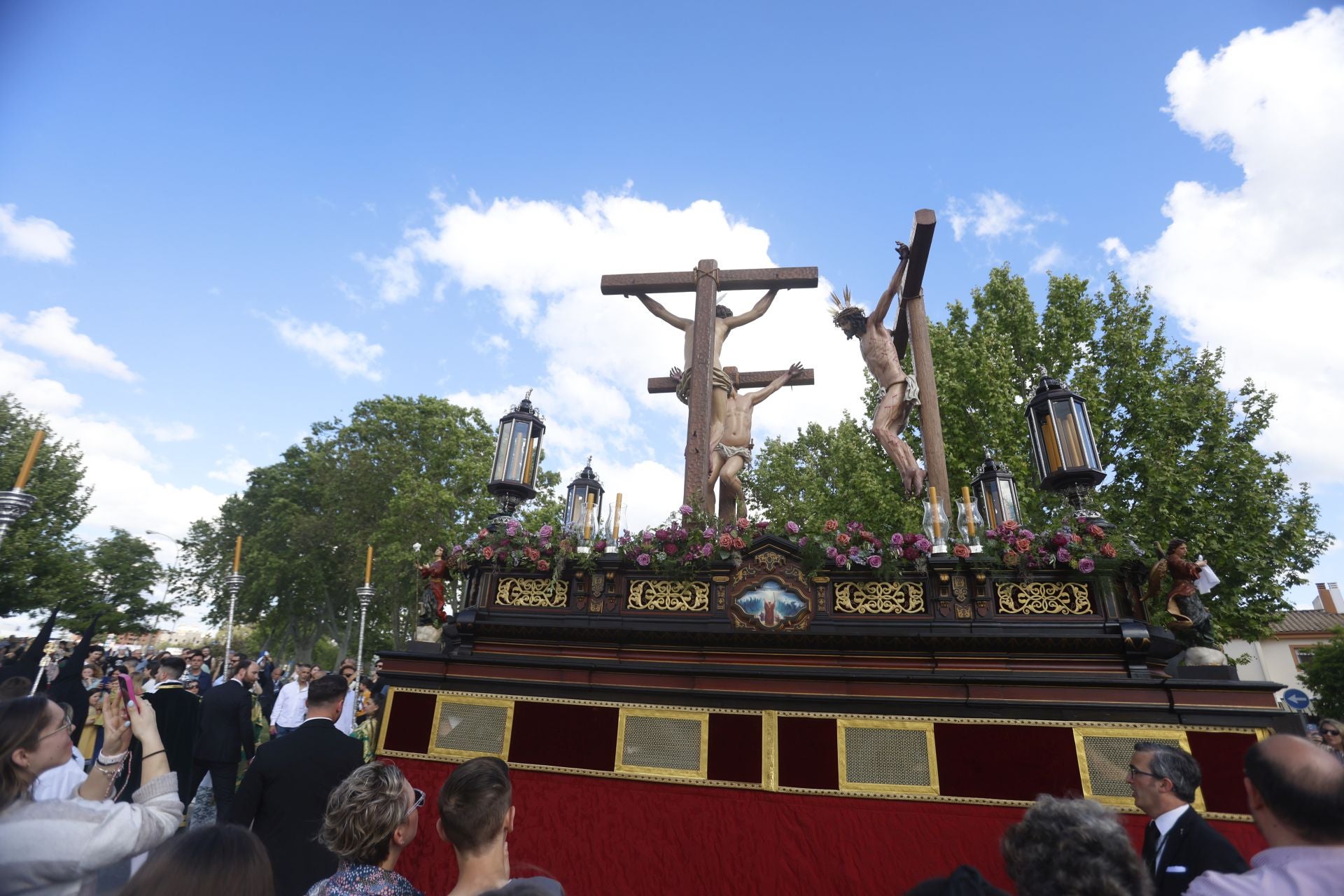 Las imágenes de la hermandad de la Conversión en el Viernes Santo de Córdoba