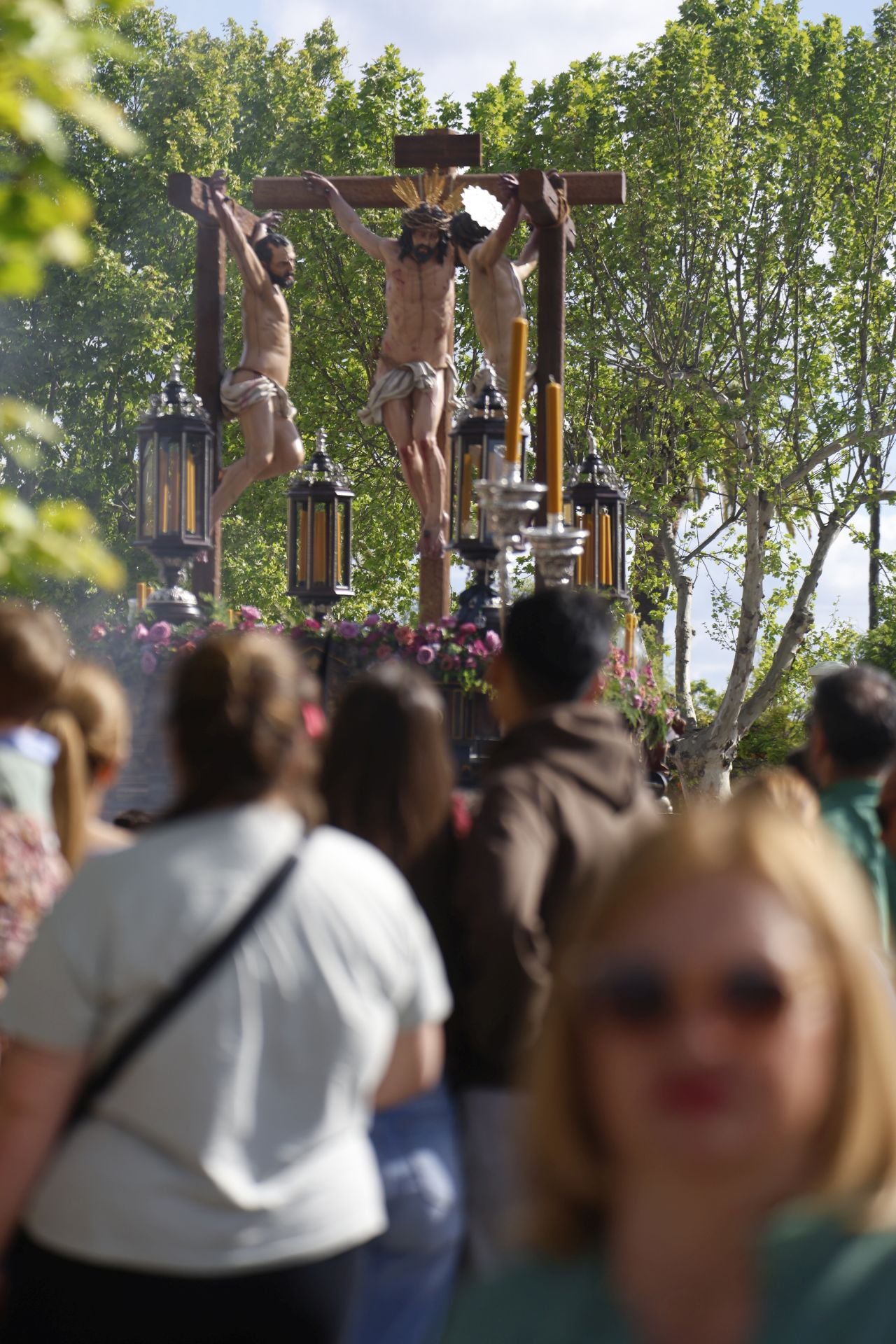 Las imágenes de la hermandad de la Conversión en el Viernes Santo de Córdoba