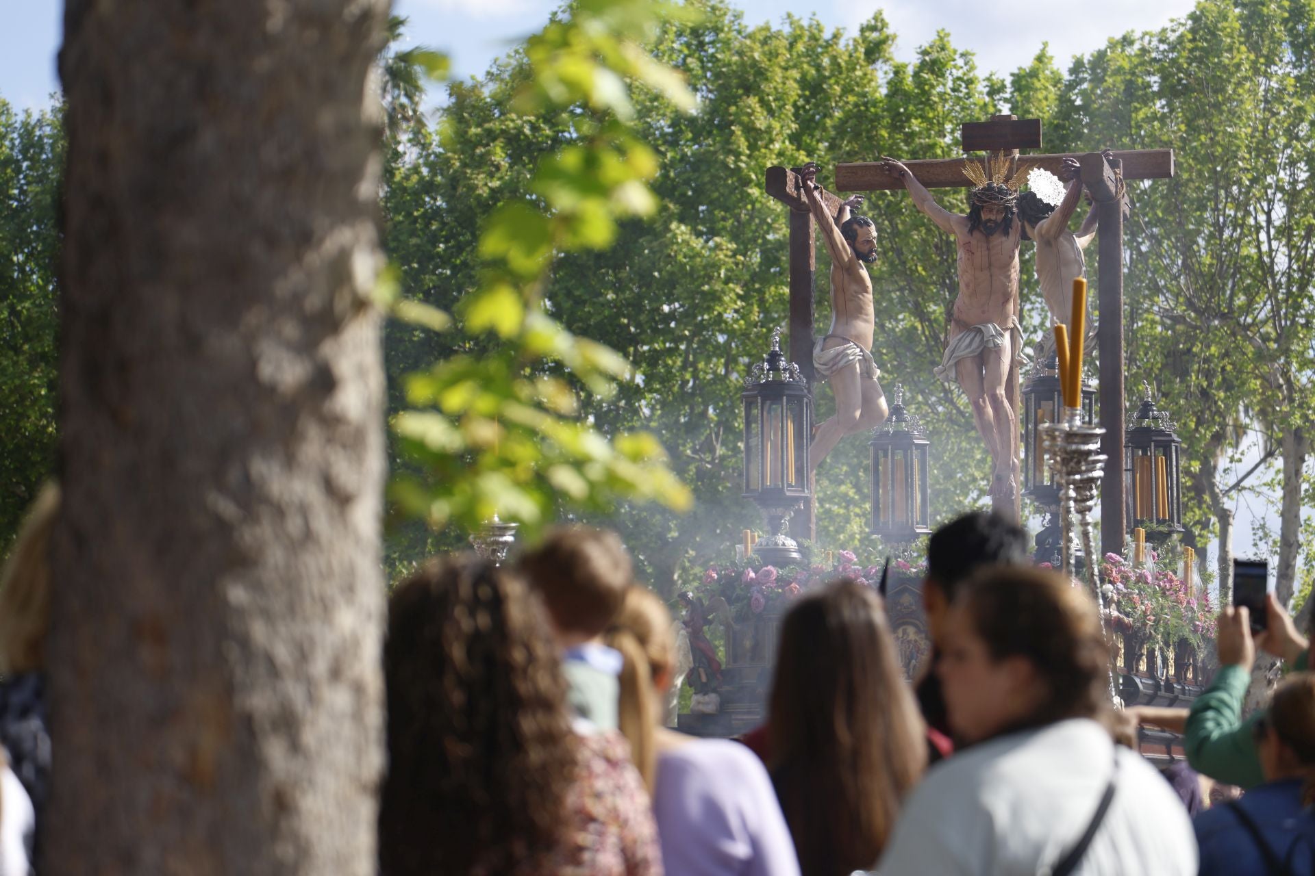 Las imágenes de la hermandad de la Conversión en el Viernes Santo de Córdoba