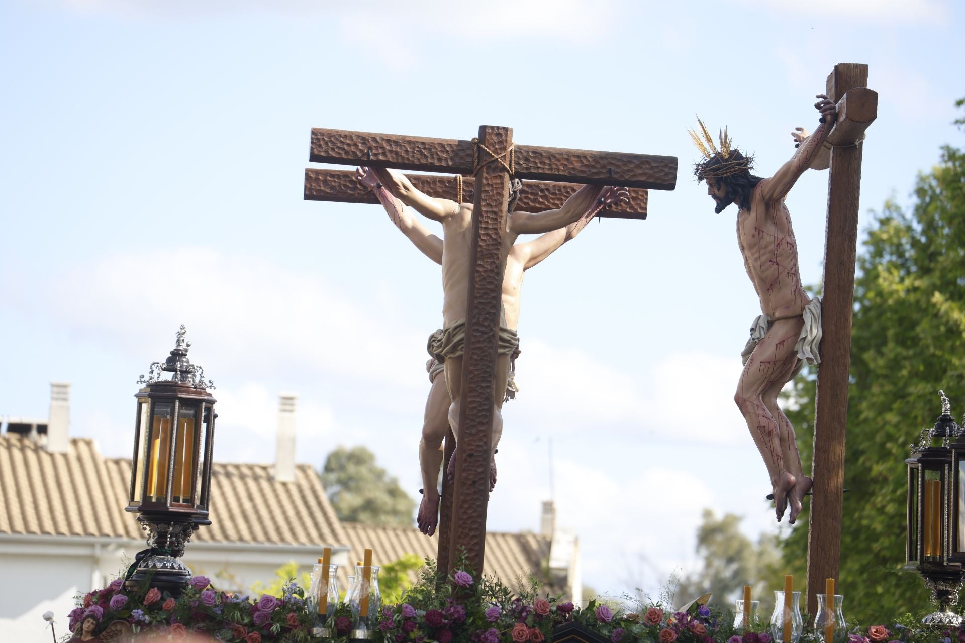 Las imágenes de la hermandad de la Conversión en el Viernes Santo de Córdoba