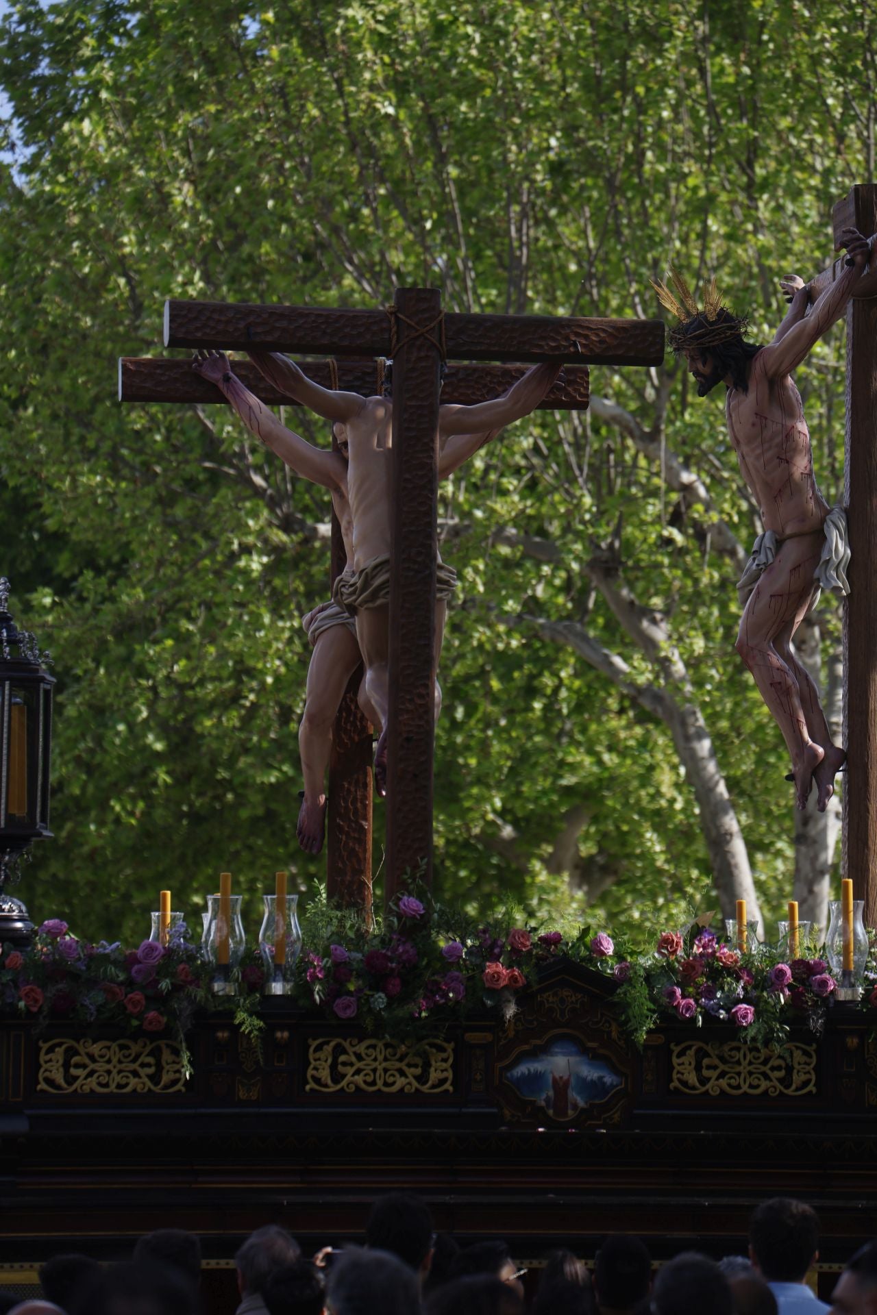 Las imágenes de la hermandad de la Conversión en el Viernes Santo de Córdoba