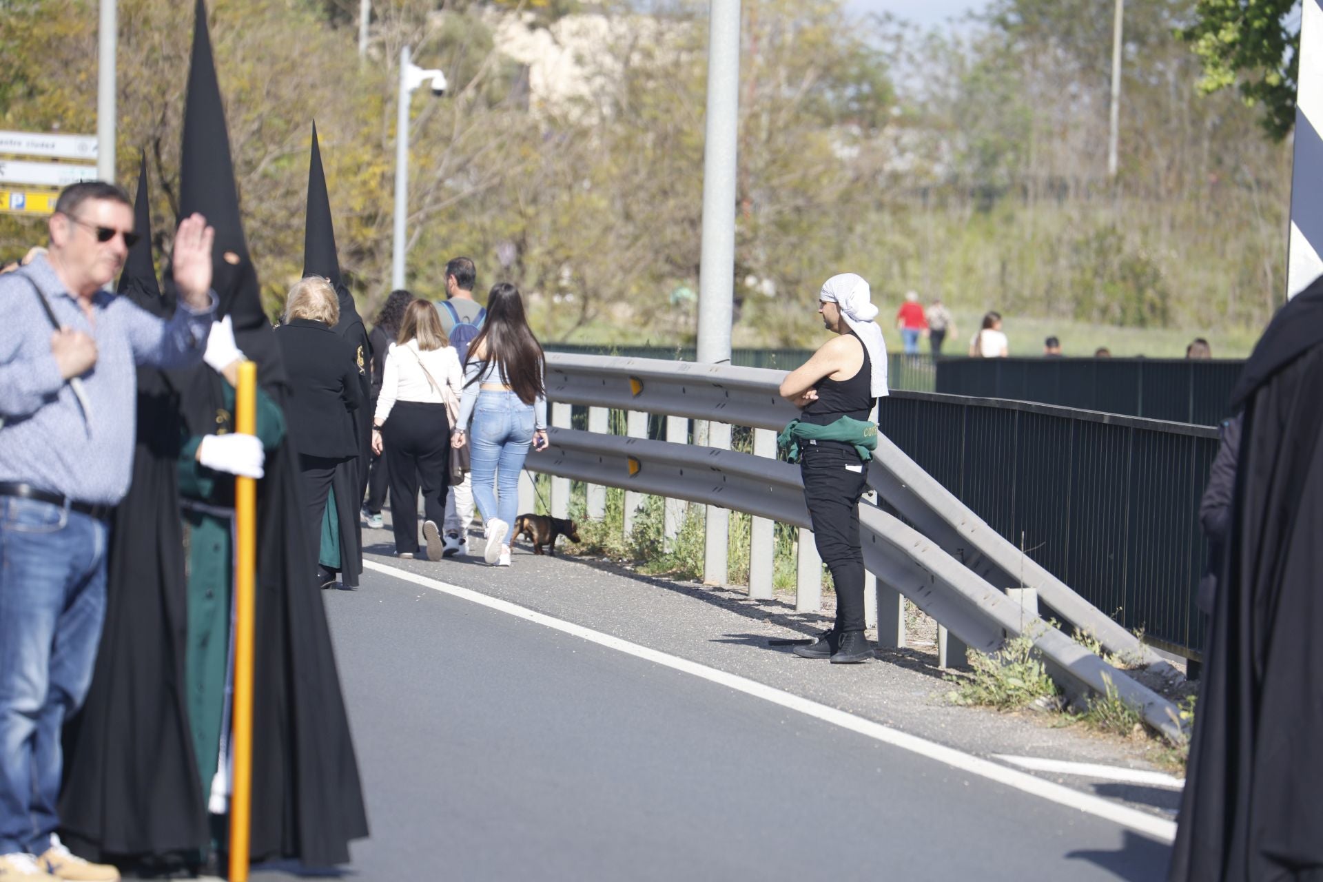 Las imágenes de la hermandad de la Conversión en el Viernes Santo de Córdoba