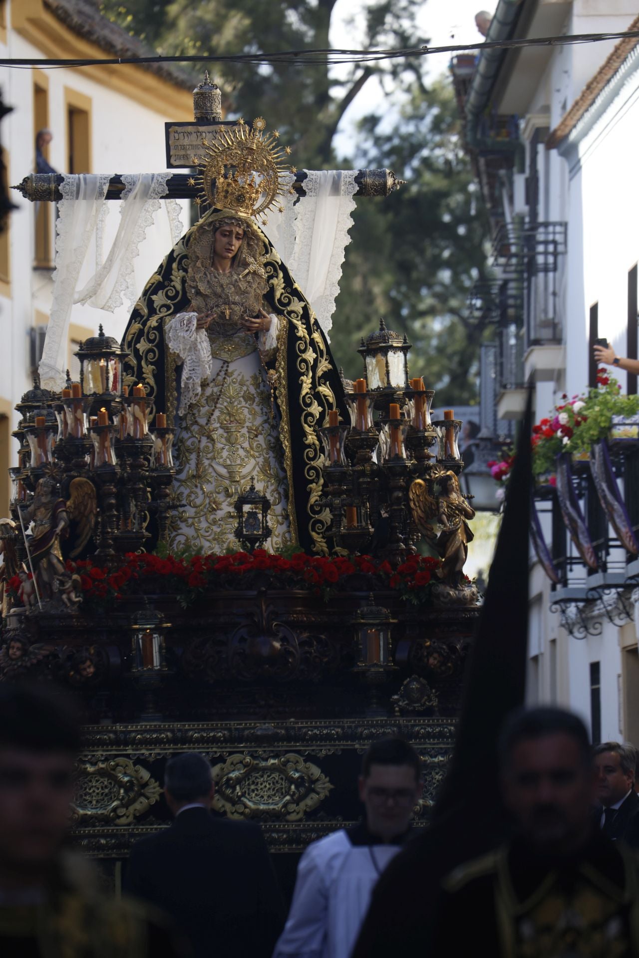 Las imágenes de la procesión de La Soledad del Viernes Santo de Córdoba