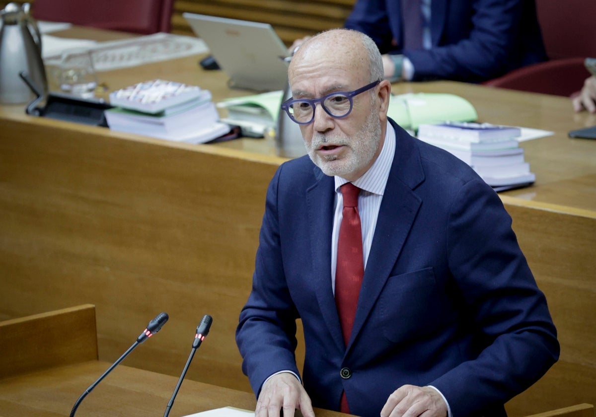 Imagen del portavoz de Agricultura del PP en las Cortes Valencianas, Luis Martínez