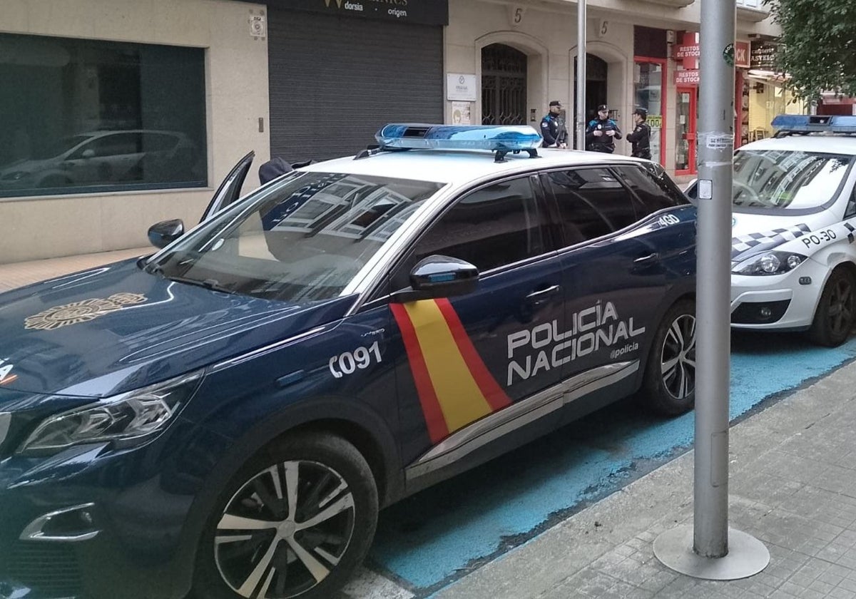 Foto de archivo de una operación contra narcopisos en Pontevedra que pilotó la Udyco I de la Policía Nacional