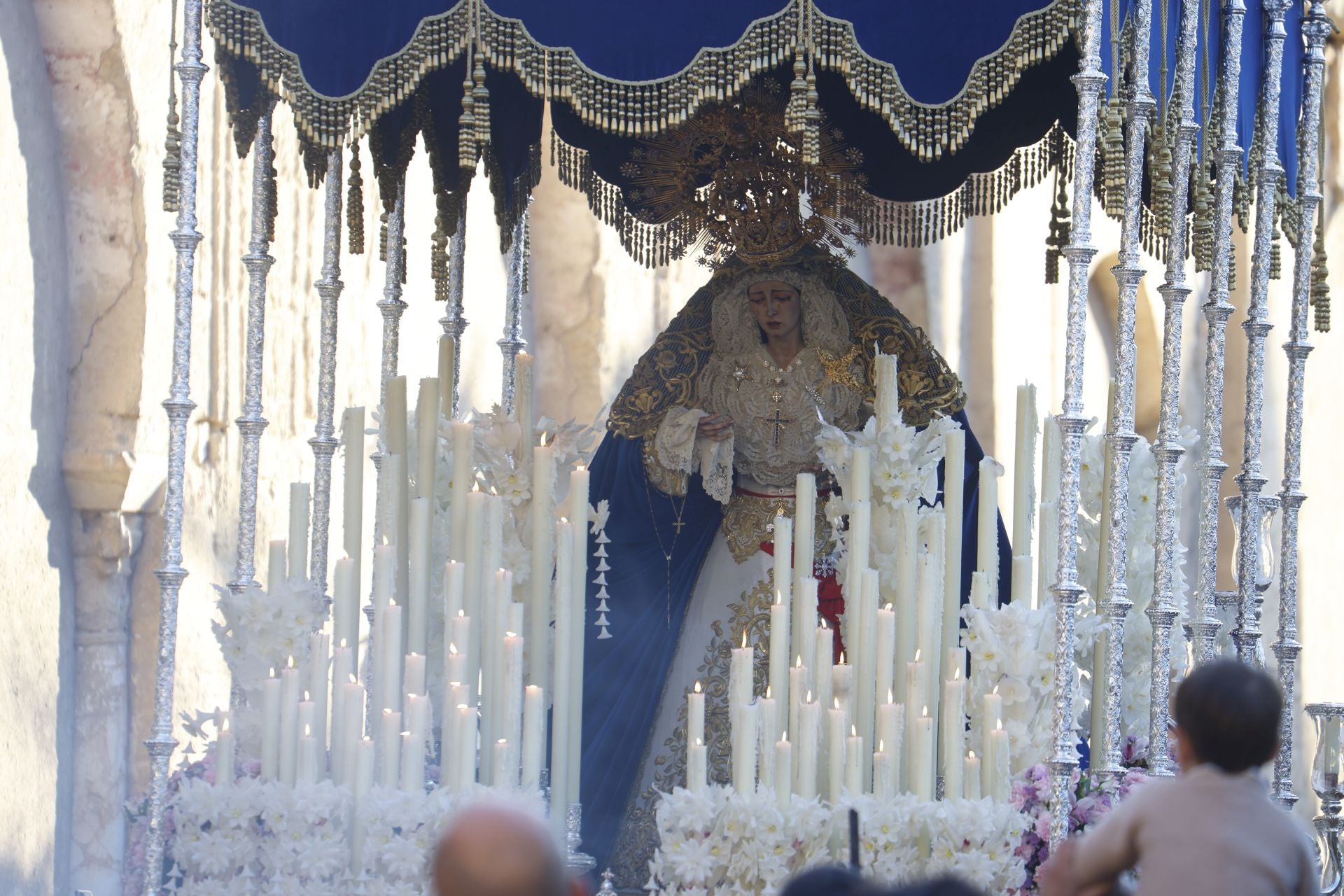 El regreso de la hermandad de la Estrella de Córdoba, en imágenes