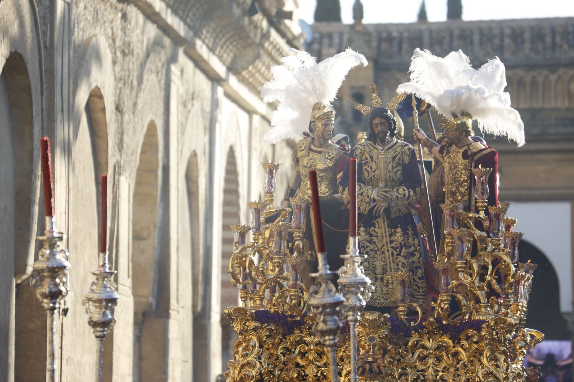 El regreso de la hermandad de la Estrella de Córdoba, en imágenes