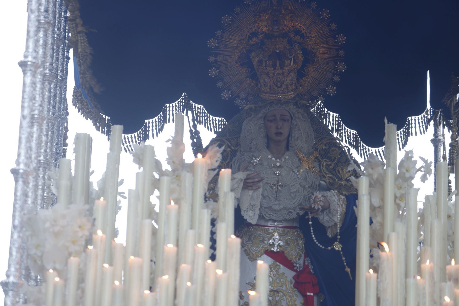 El regreso de la hermandad de la Estrella de Córdoba, en imágenes