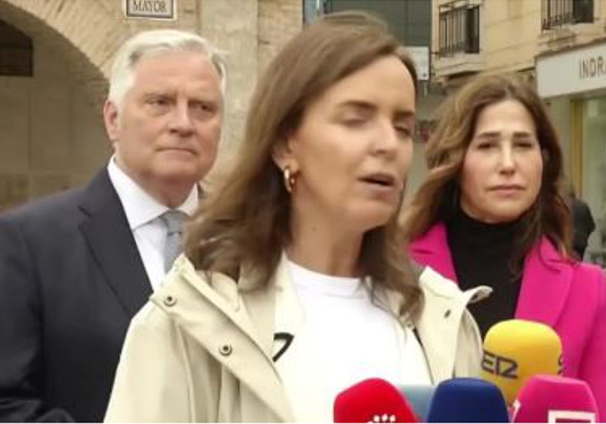 Carmen Fúnez, durante su visita a Ciudad Real