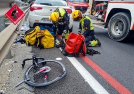 Detienen al conductor que ha matado a un ciclista y herido a su hijo tras atropellarlos en Calpe