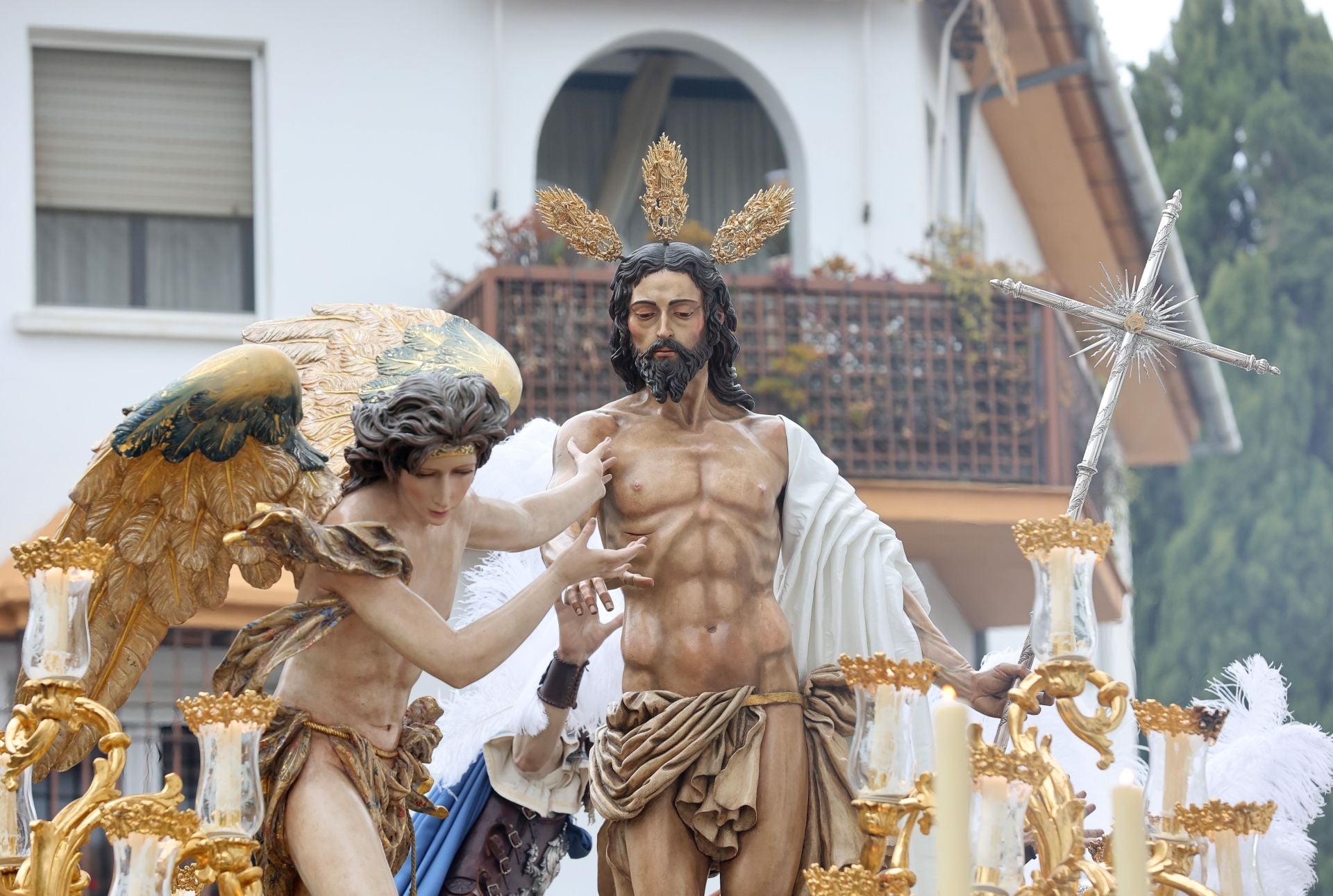 Las imágenes de la procesión del Resucitado del Domingo de Resurrección de Córdoba